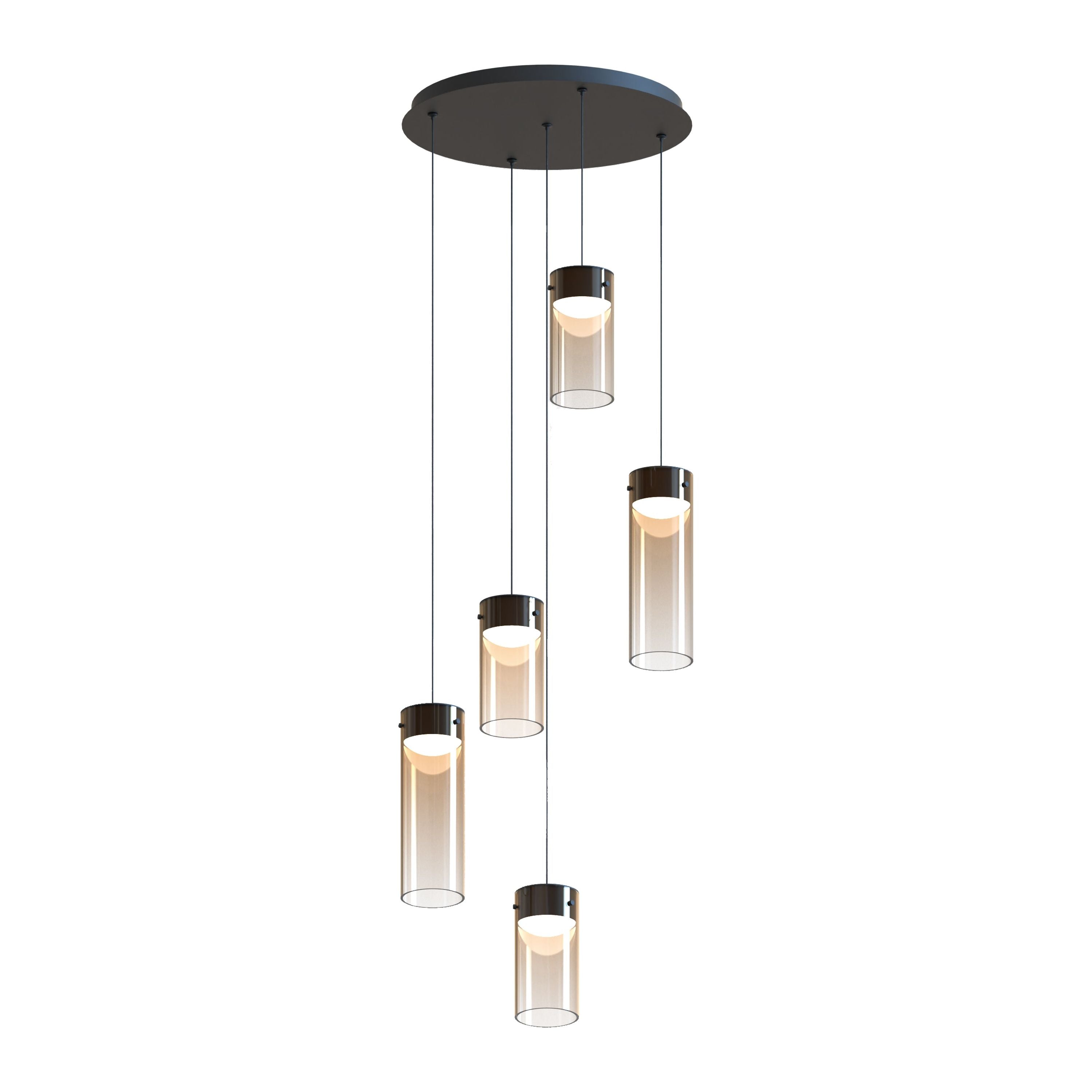 Highball 5-Light LED Pendant