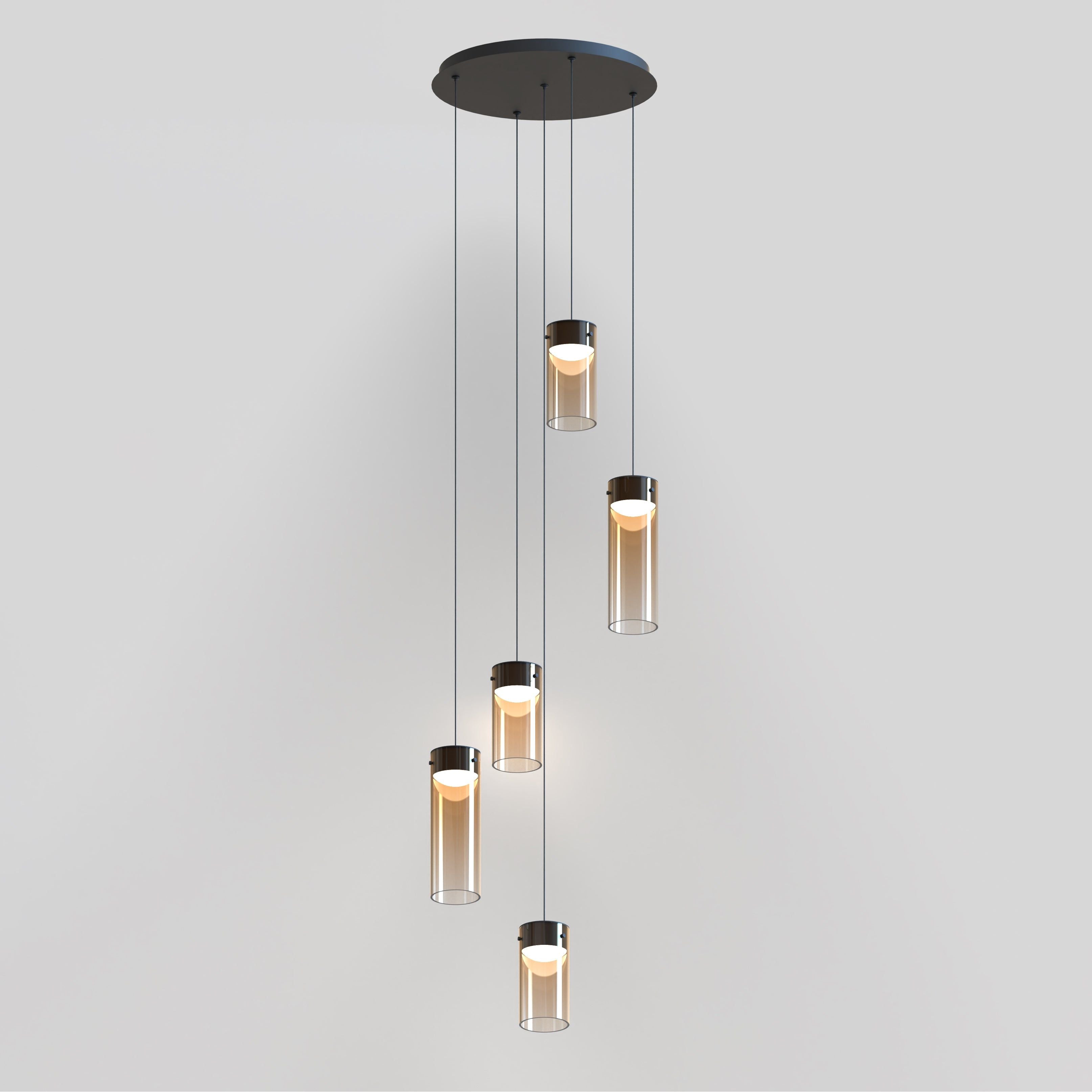 Highball 5-Light LED Pendant