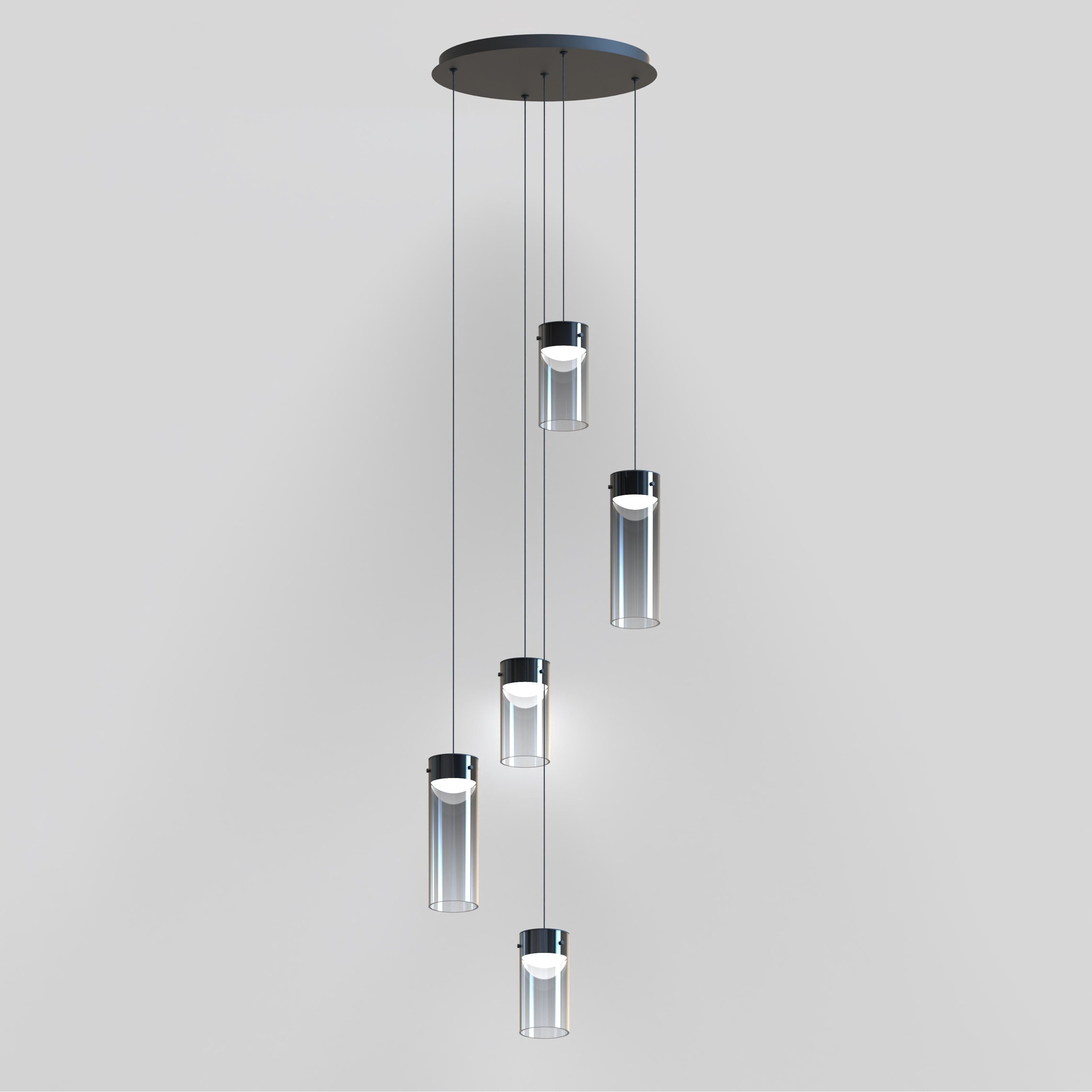 Highball 5-Light LED Pendant