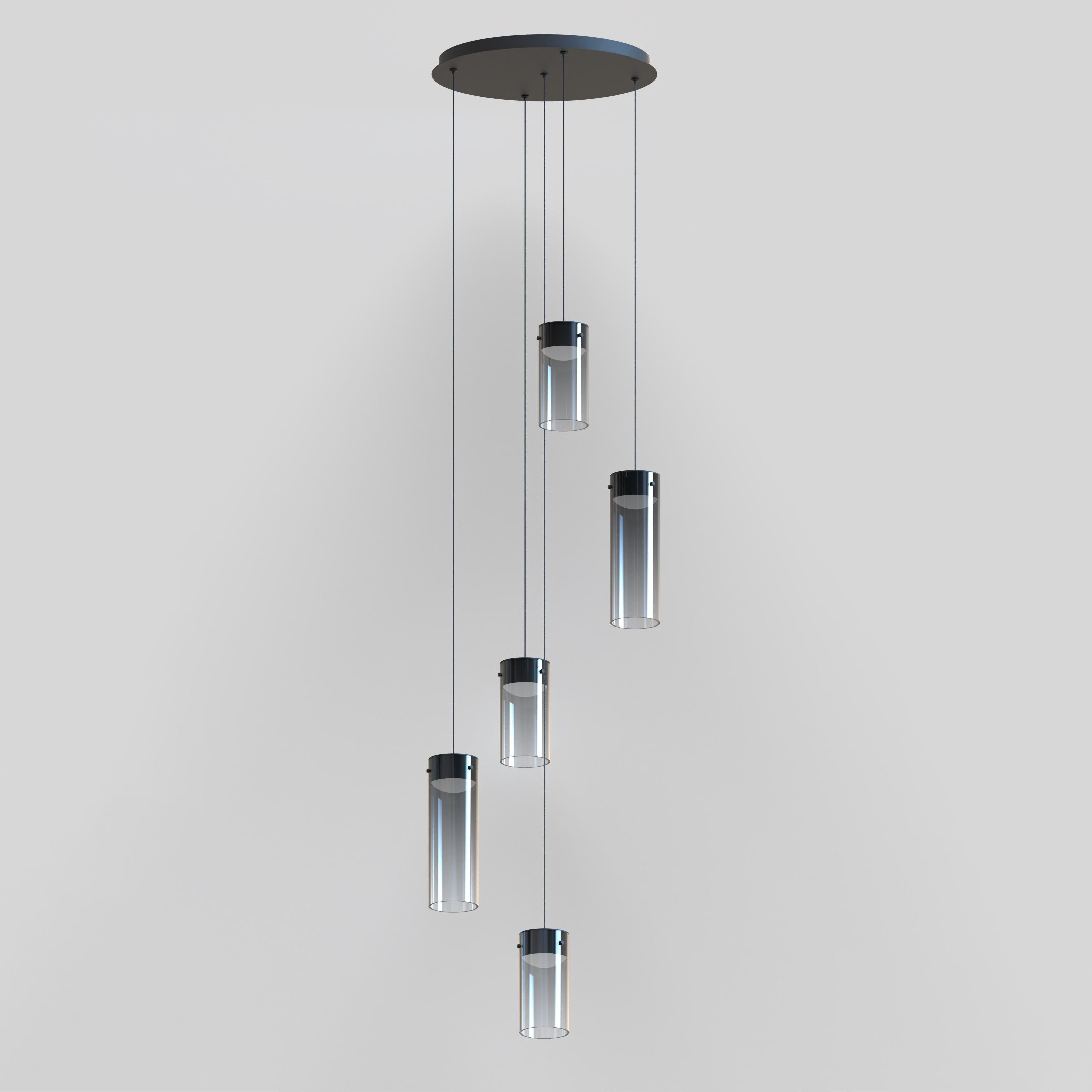 Highball 5-Light LED Pendant