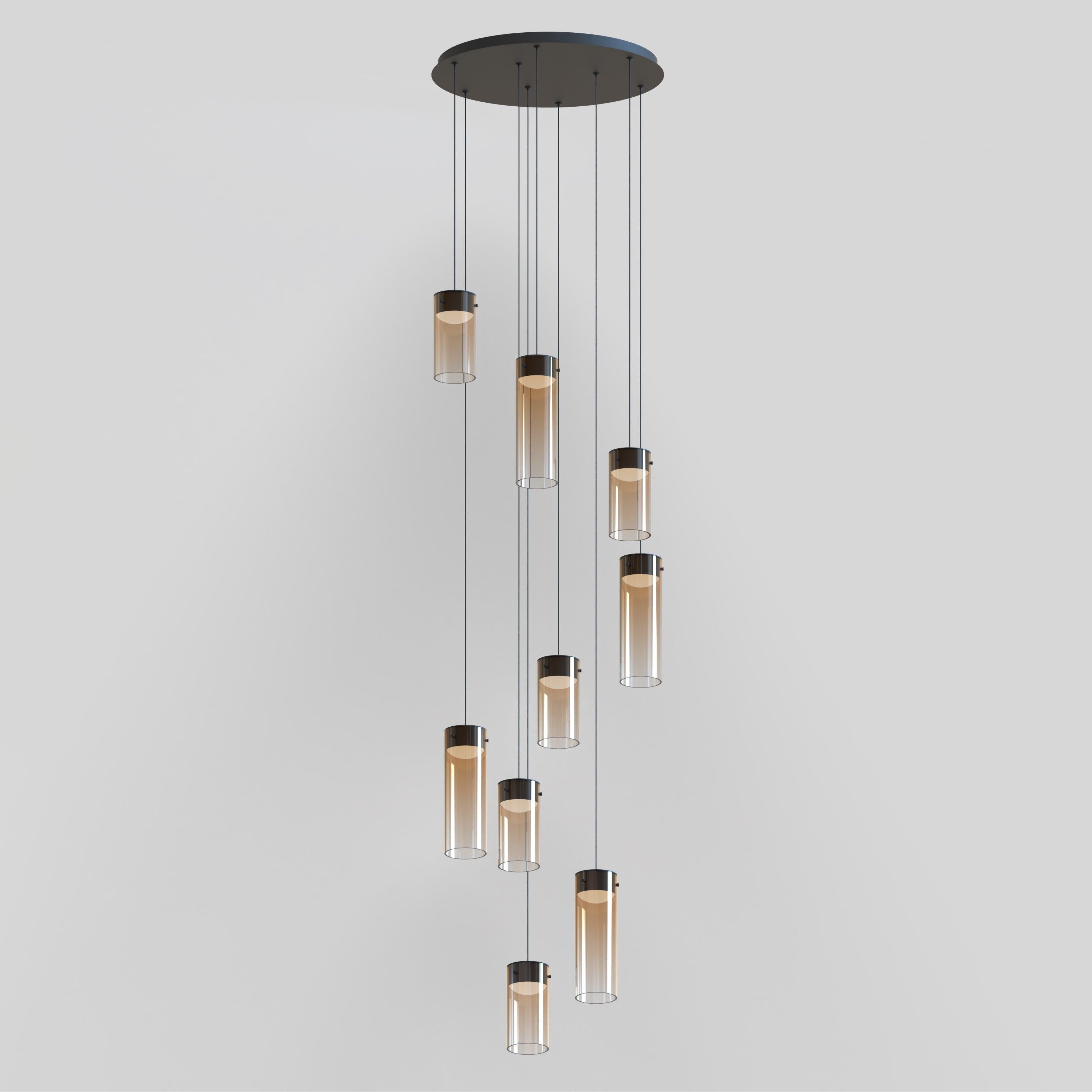 Highball 9-Light LED Pendant