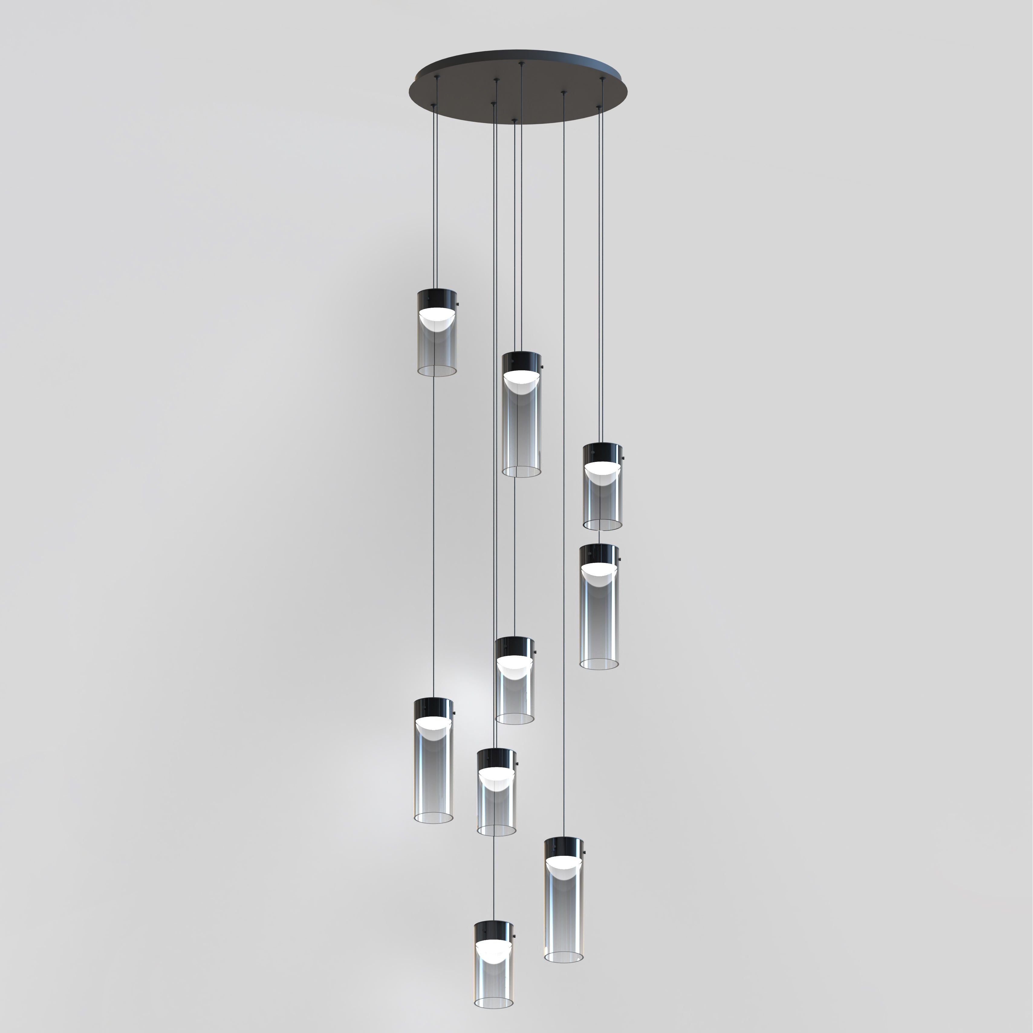 Highball 9-Light LED Pendant