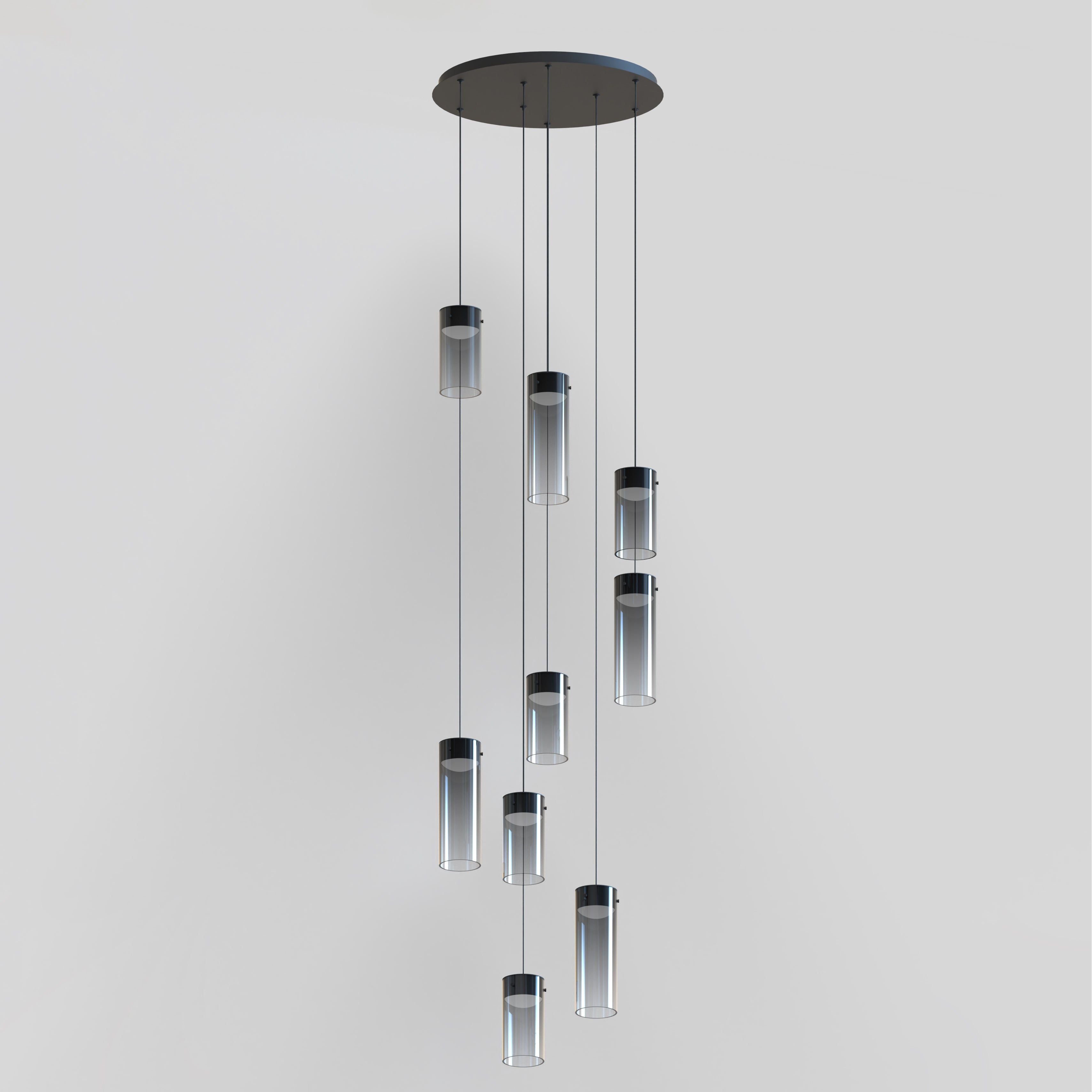 Highball 9-Light LED Pendant