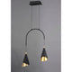 Mermaid 2-Light LED Pendant