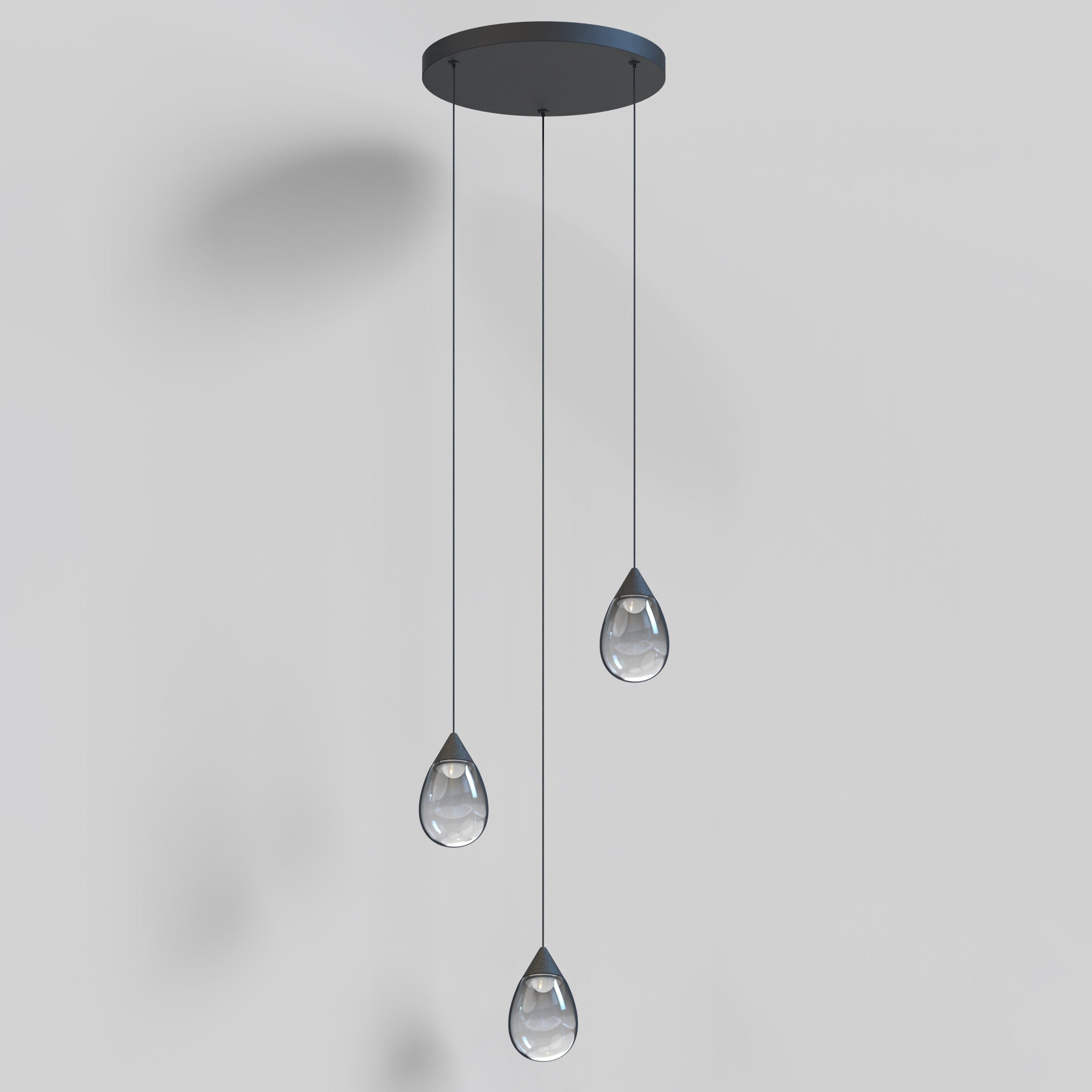 Dewdrop 3-Light LED Pendant