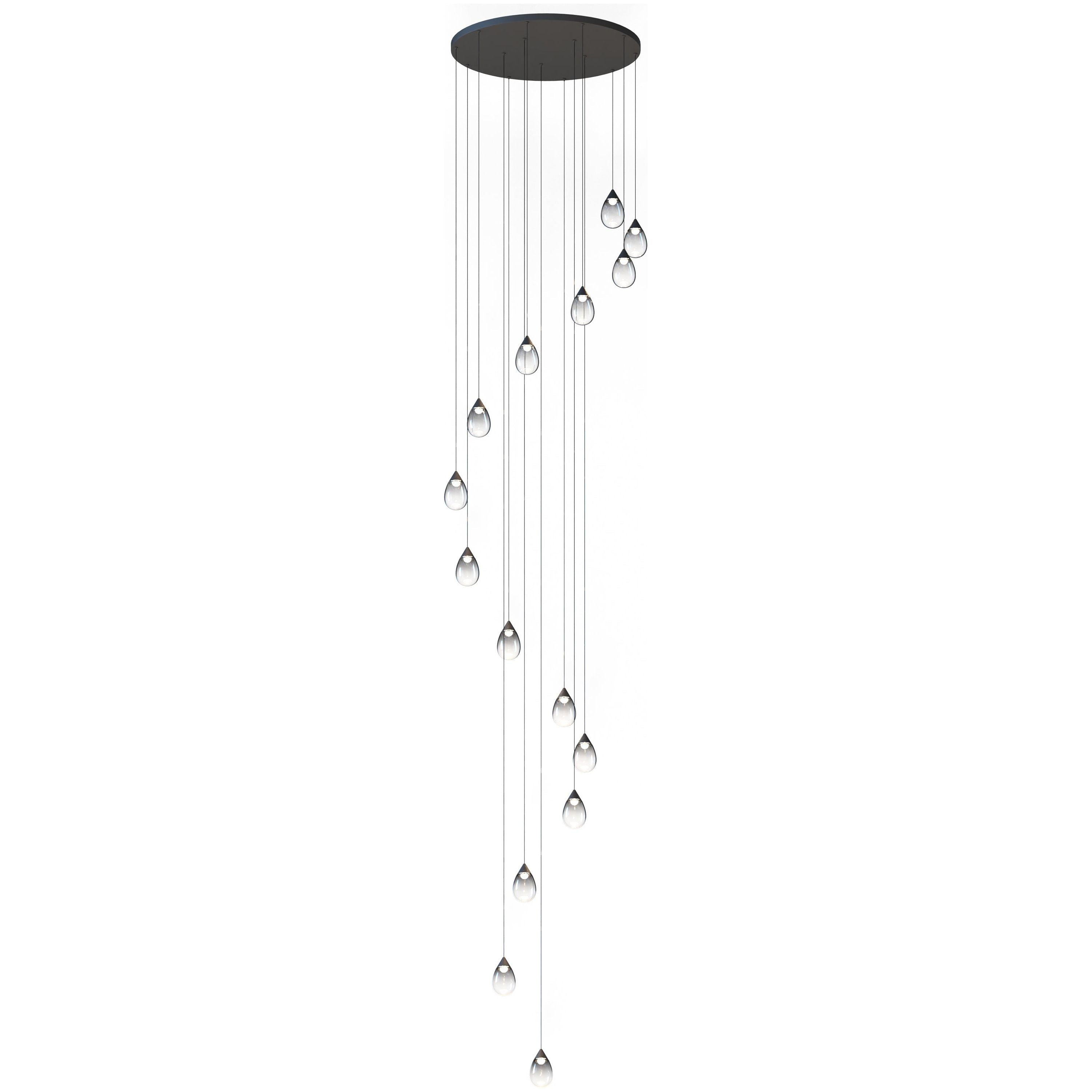 Dewdrop 15-Light LED Pendant