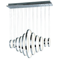 Hoops 11-Light LED Pendant