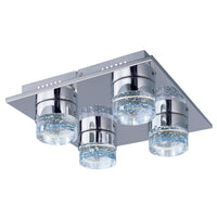 Fizz IV 4-Light LED Flush Mount