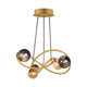 Planetary 5-Light LED Chandelier