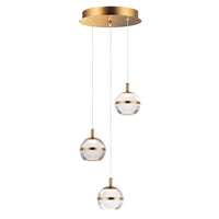 Swank 3-Light LED Pendant