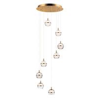 Swank 8-Light LED Pendant