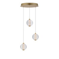 Rhythm 3-Light LED Pendant