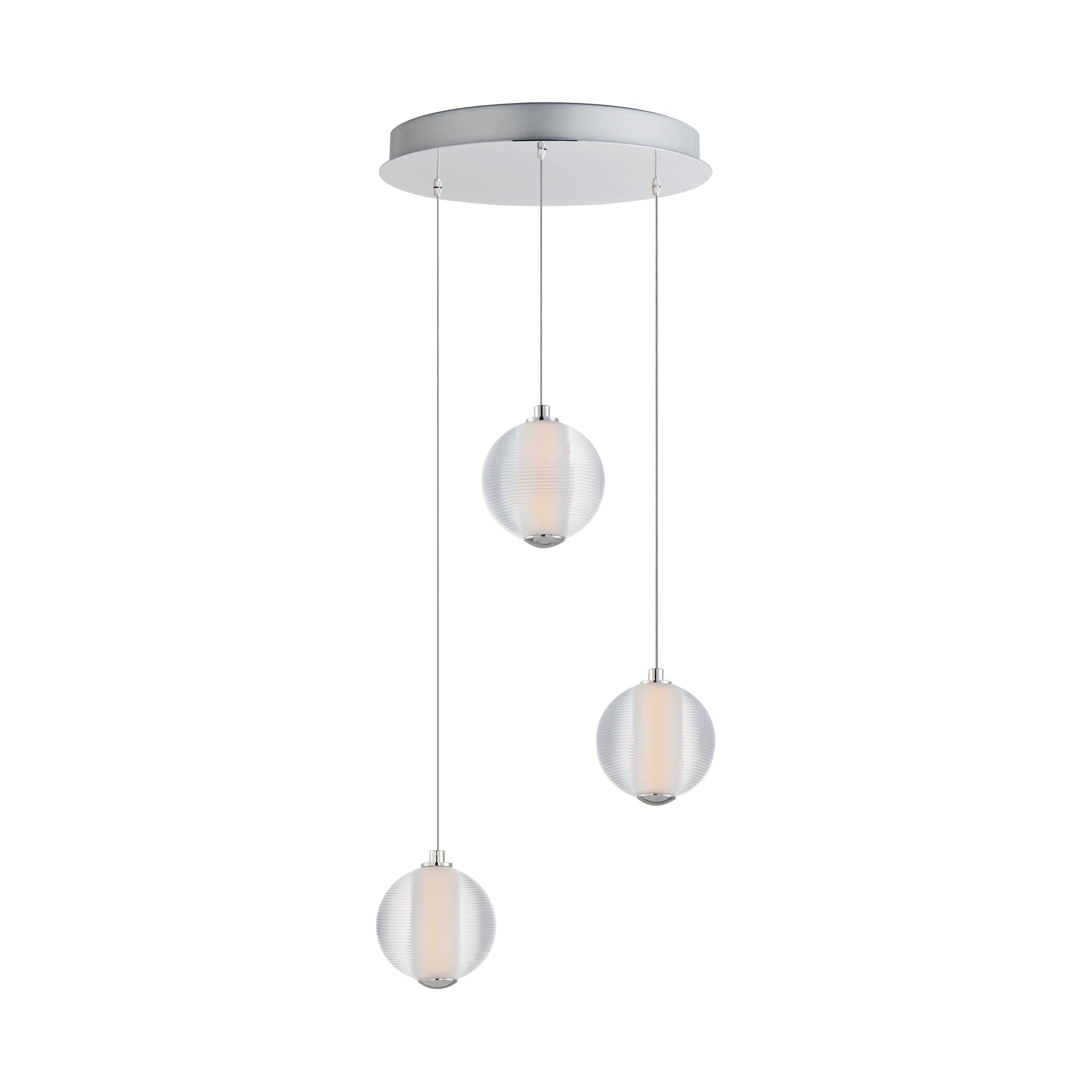 Rhythm 3-Light LED Pendant