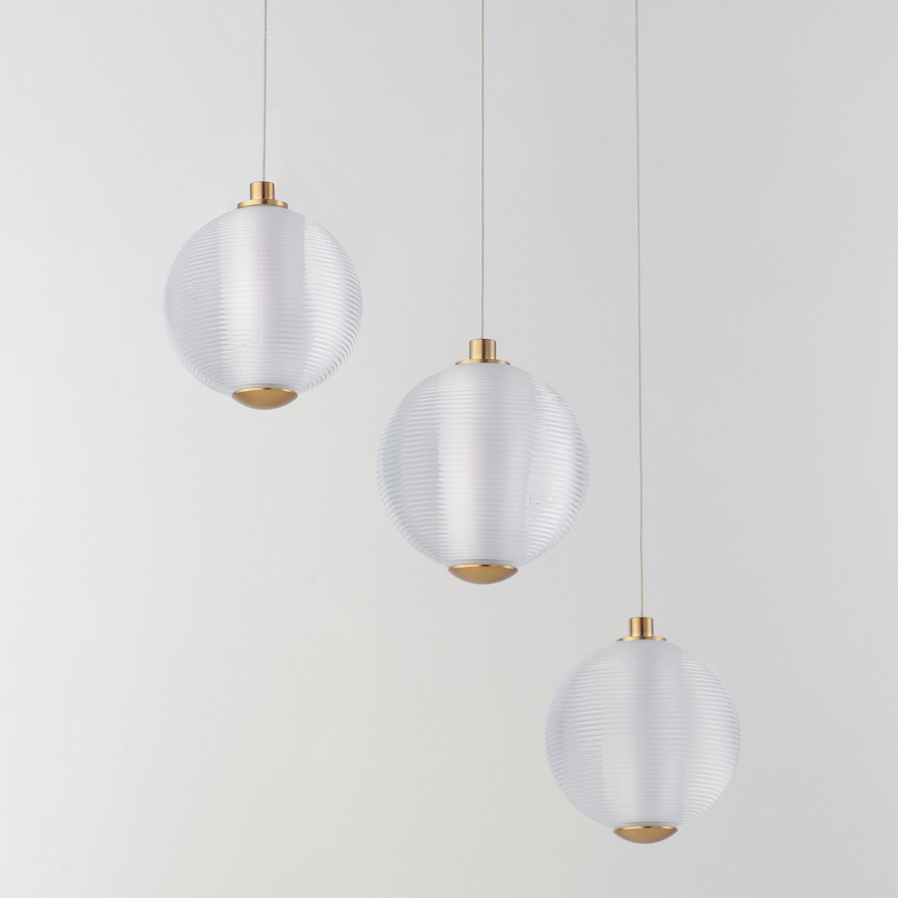 Rhythm 3-Light LED Pendant