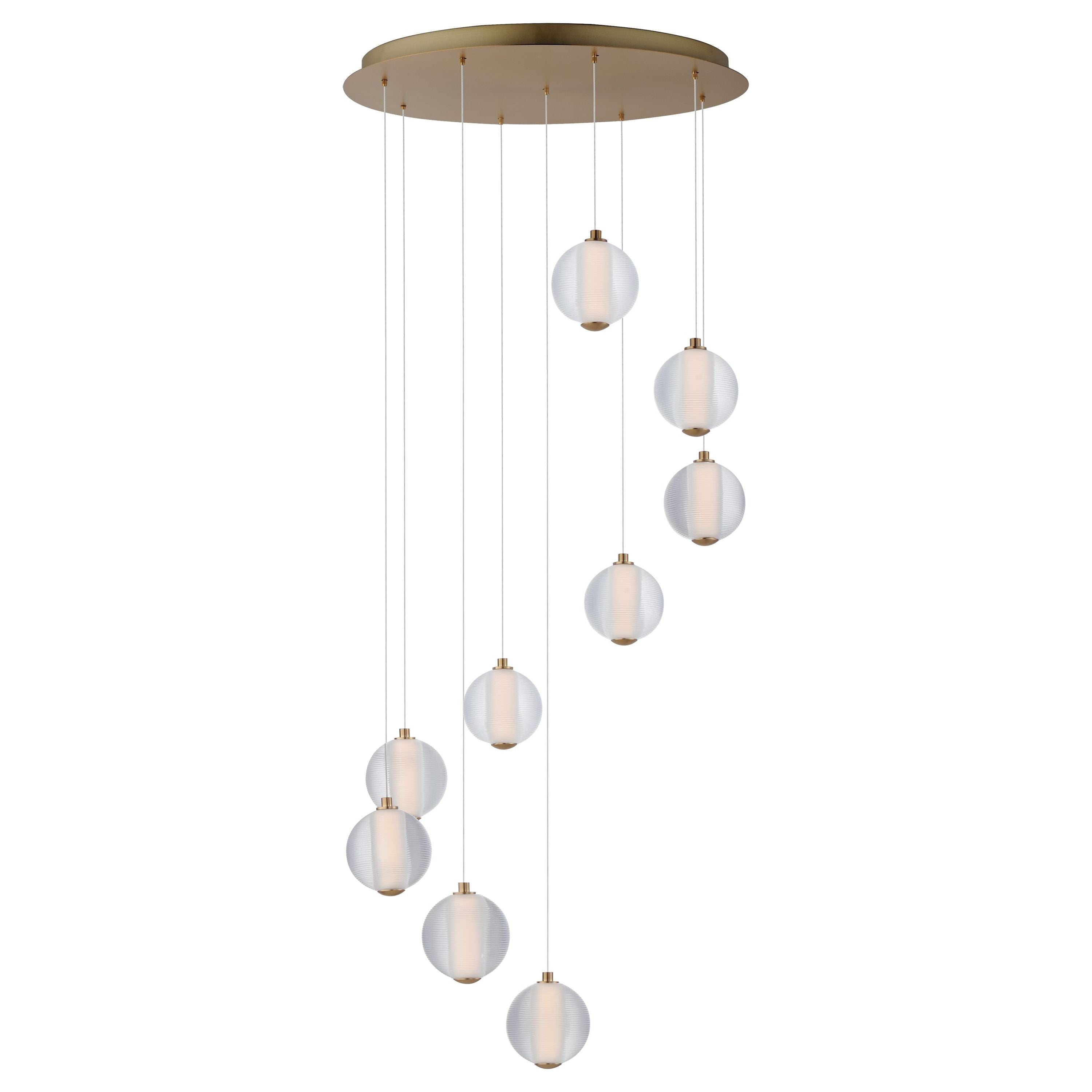 Rhythm 9-Light LED Pendant