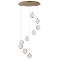 Rhythm 9-Light LED Pendant