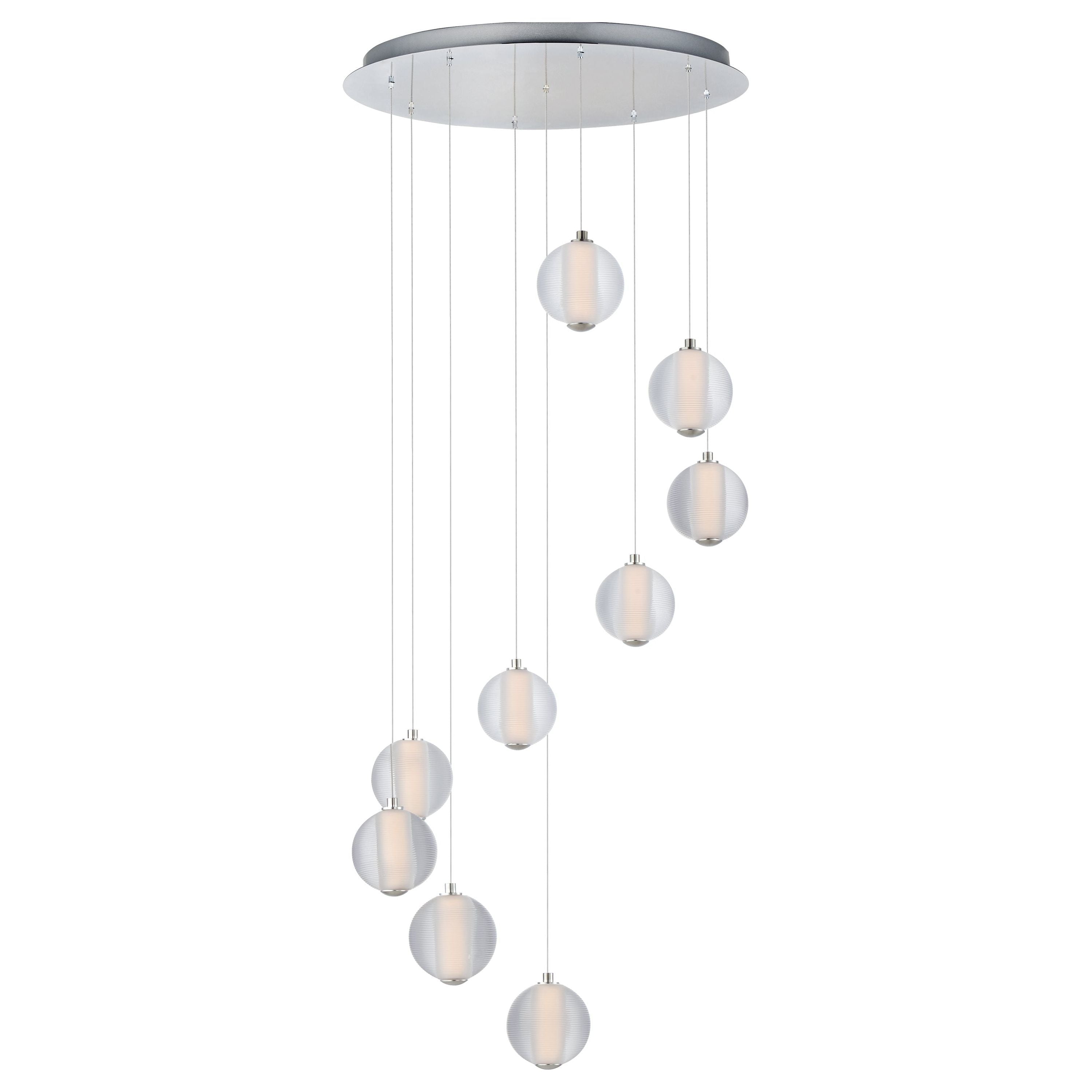 Rhythm 9-Light LED Pendant