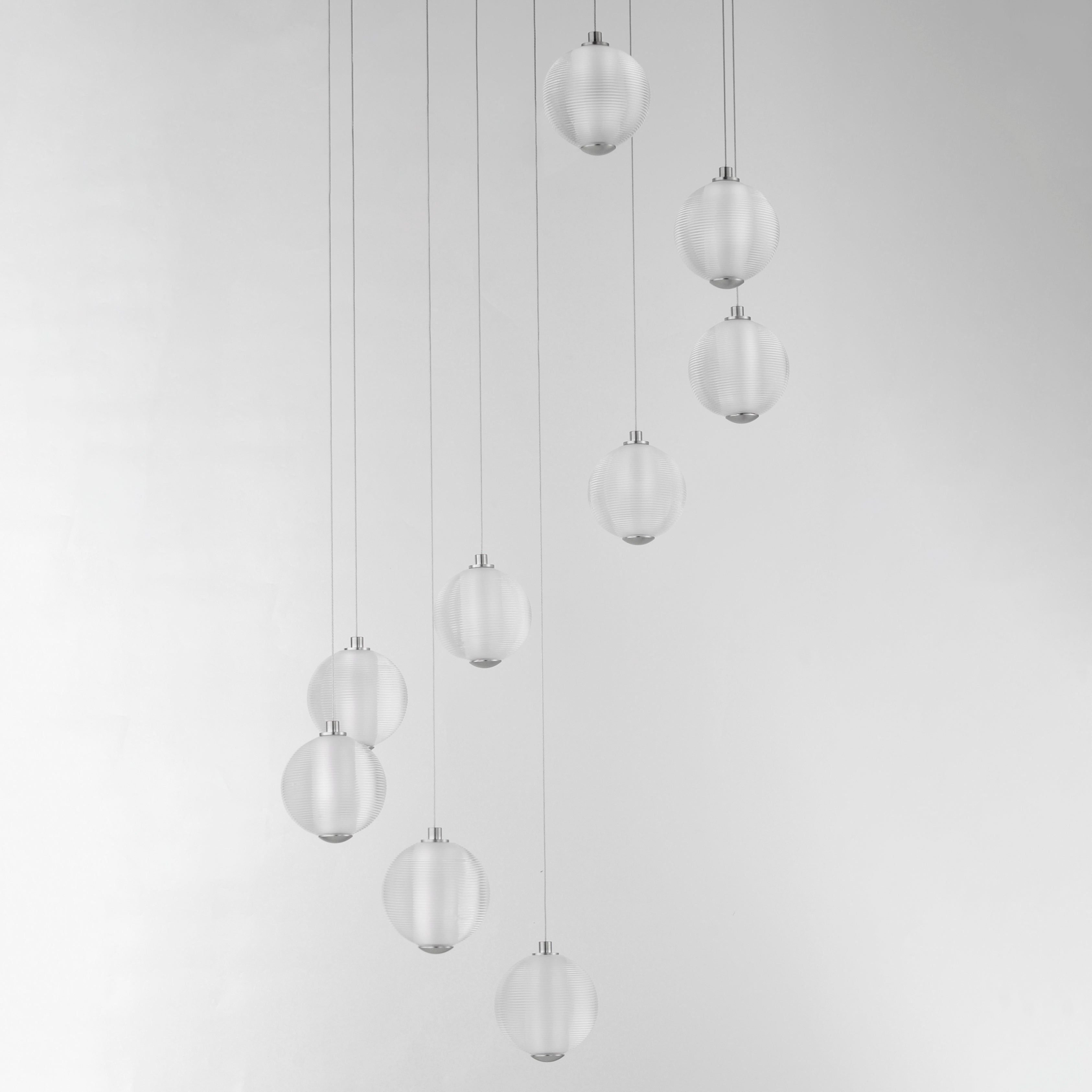 Rhythm 9-Light LED Pendant