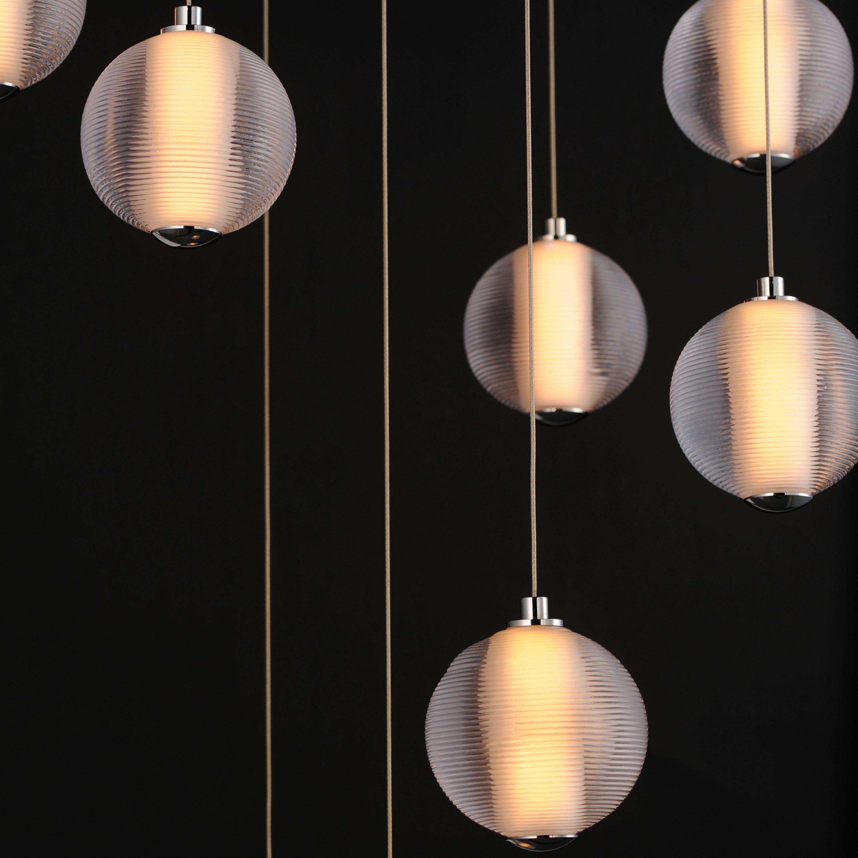 Rhythm 9-Light LED Pendant