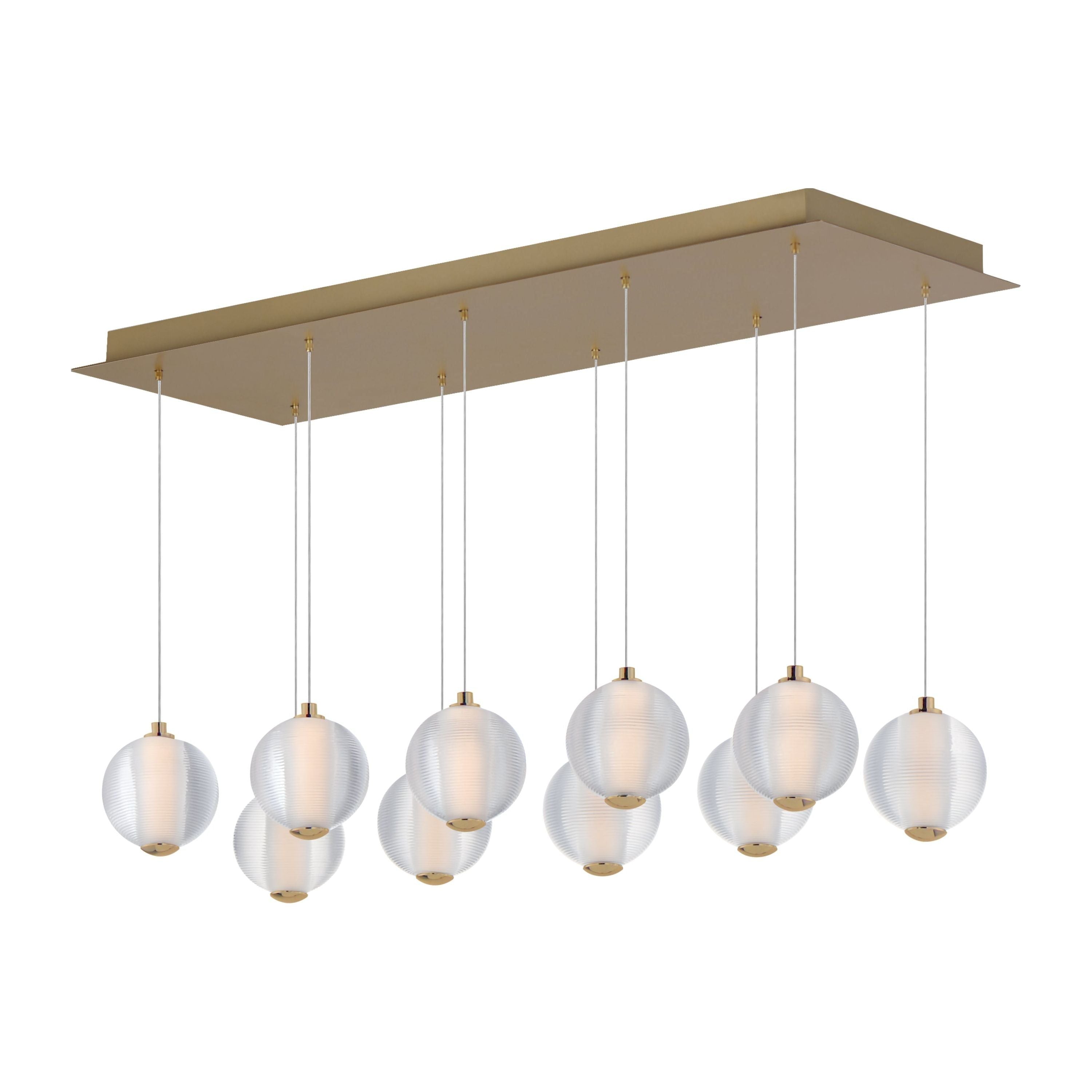 Rhythm 10-Light LED Pendant