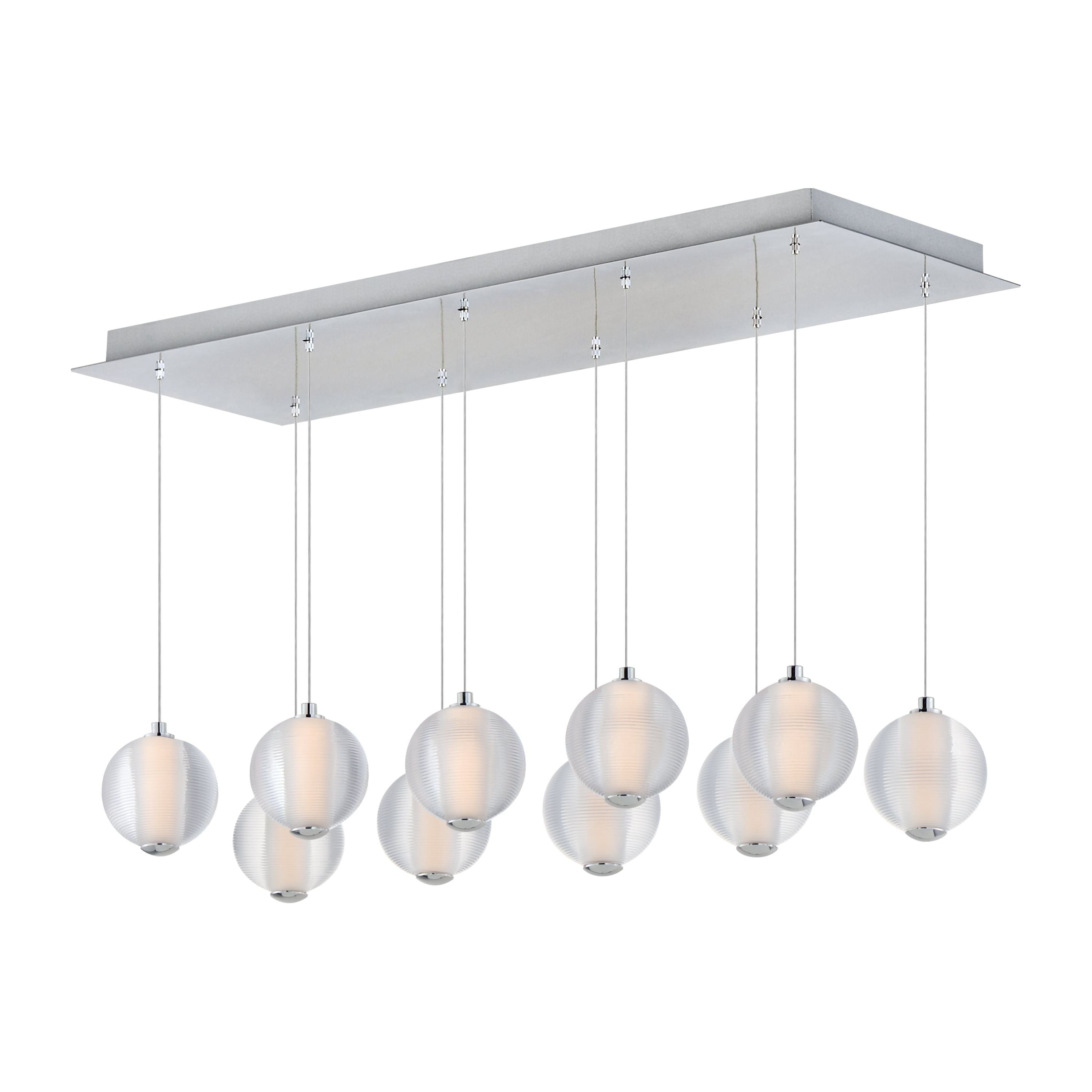 Rhythm 10-Light LED Pendant