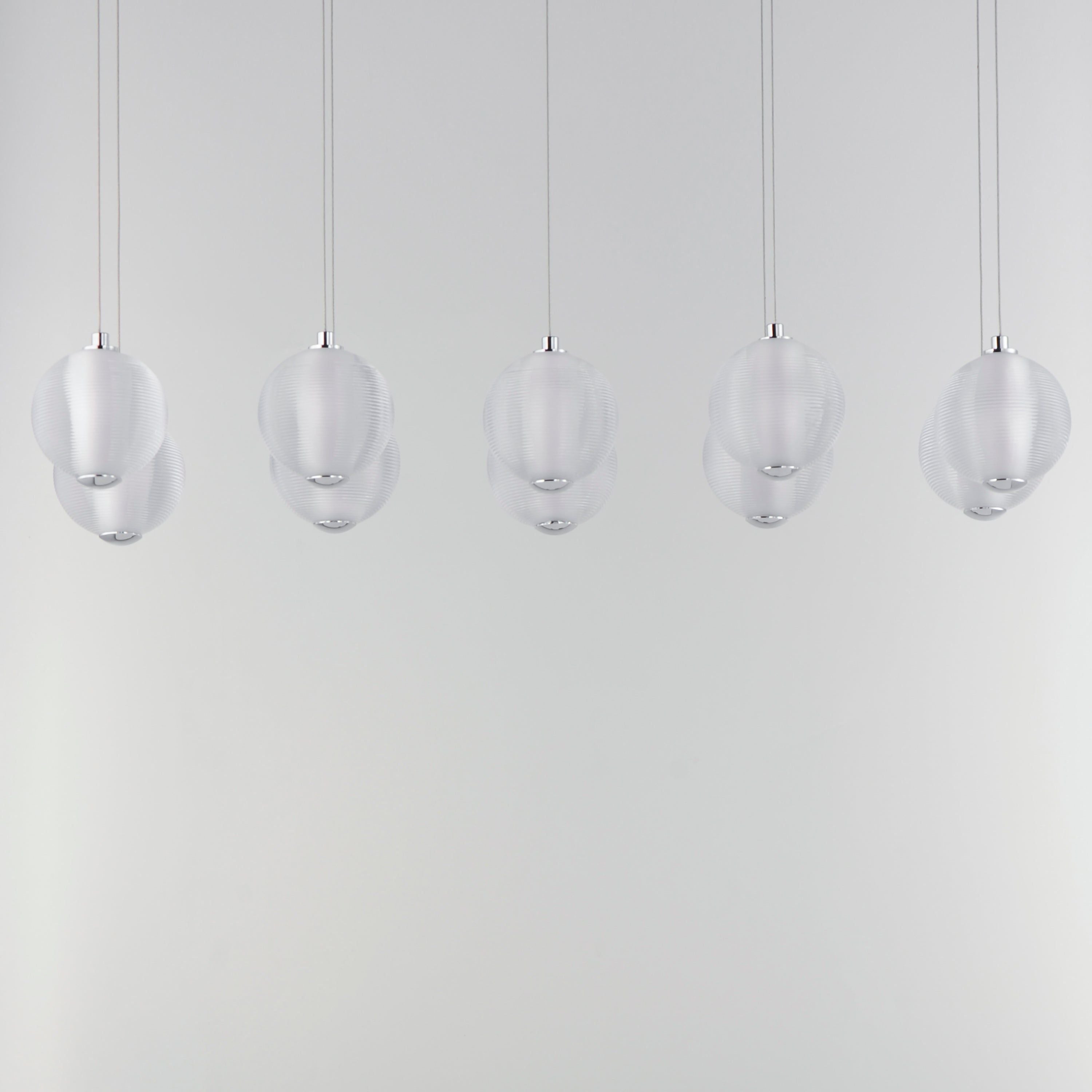 Rhythm 10-Light LED Pendant