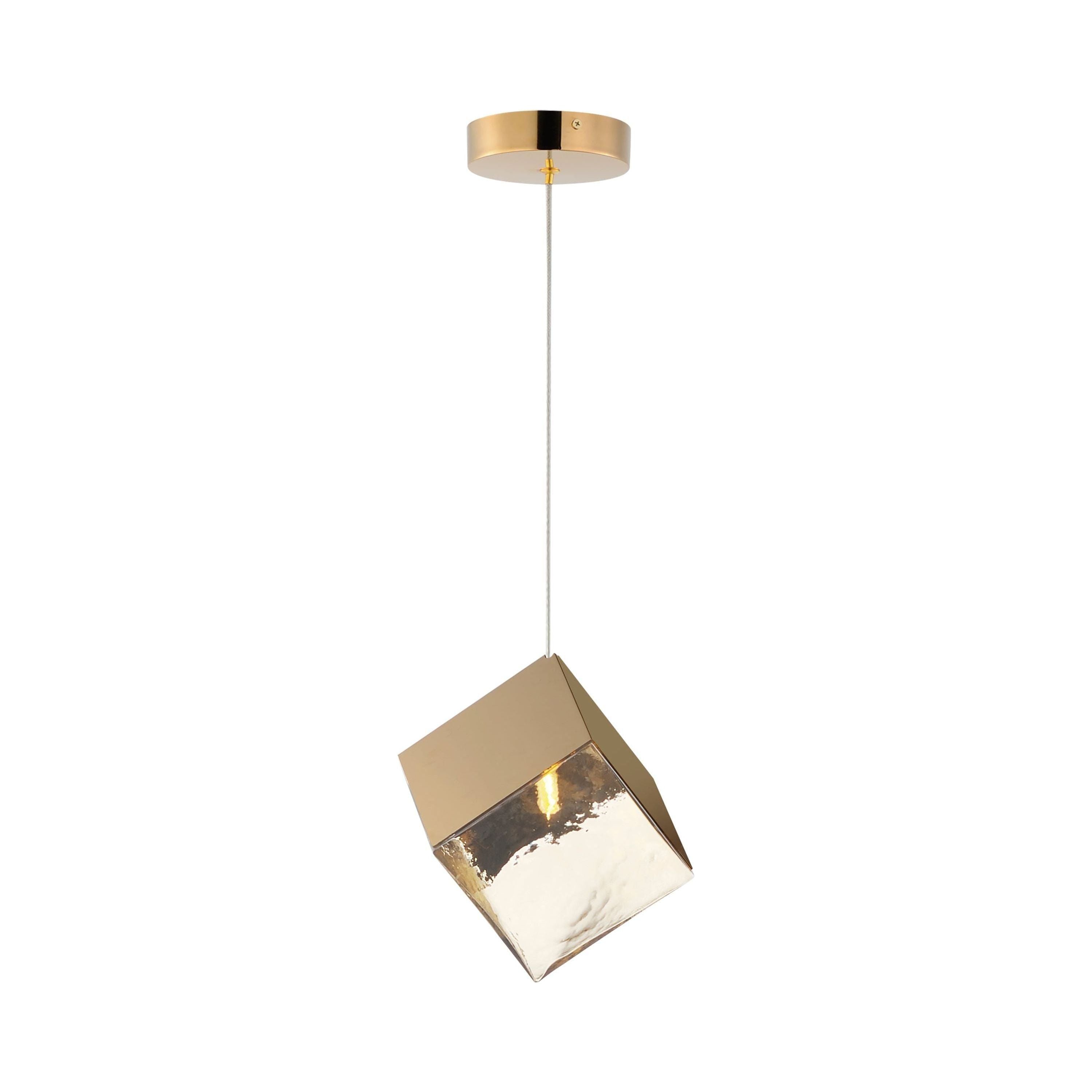 Ice Cube 1-Light LED Pendant