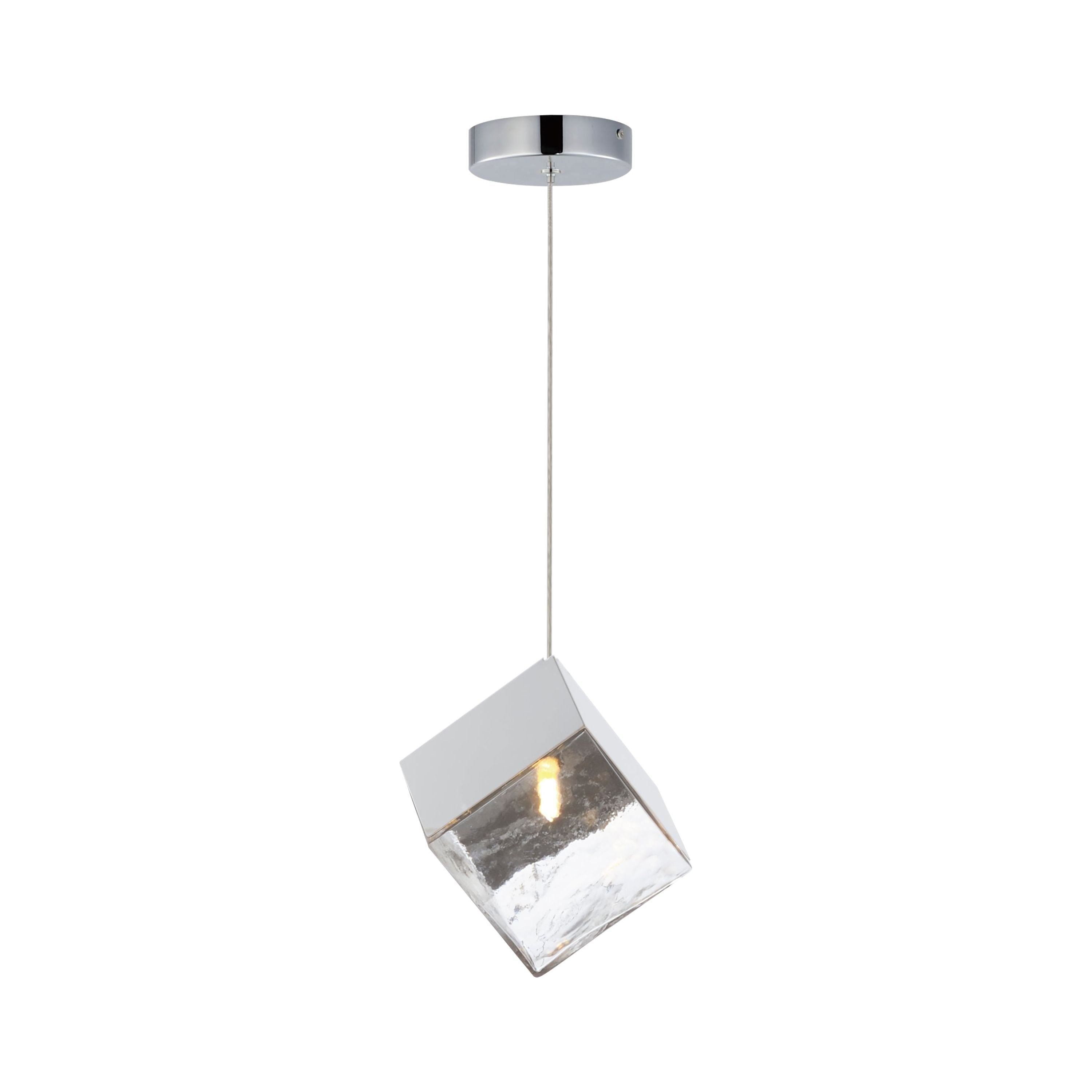 Ice Cube 1-Light LED Pendant