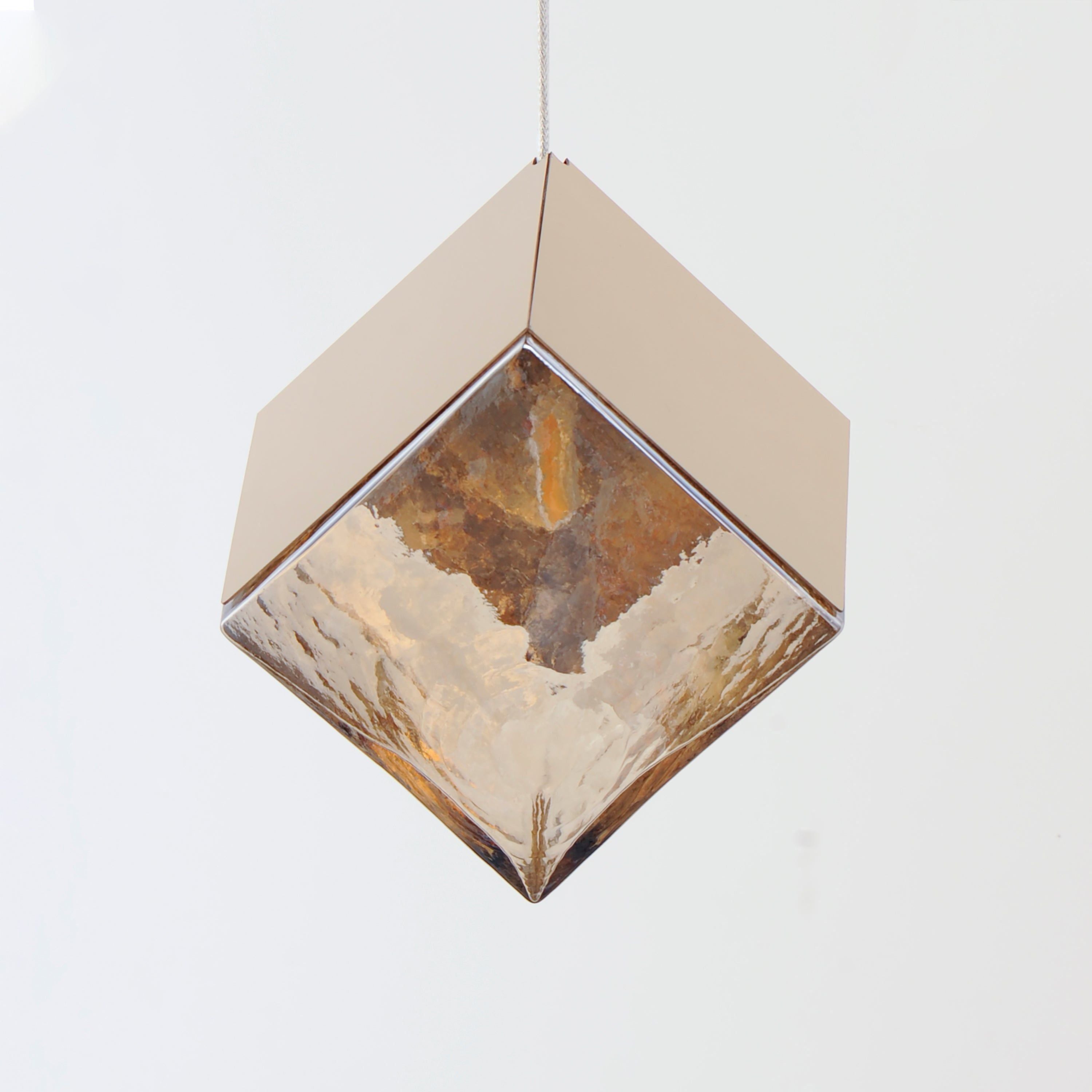 Ice Cube 1-Light LED Pendant