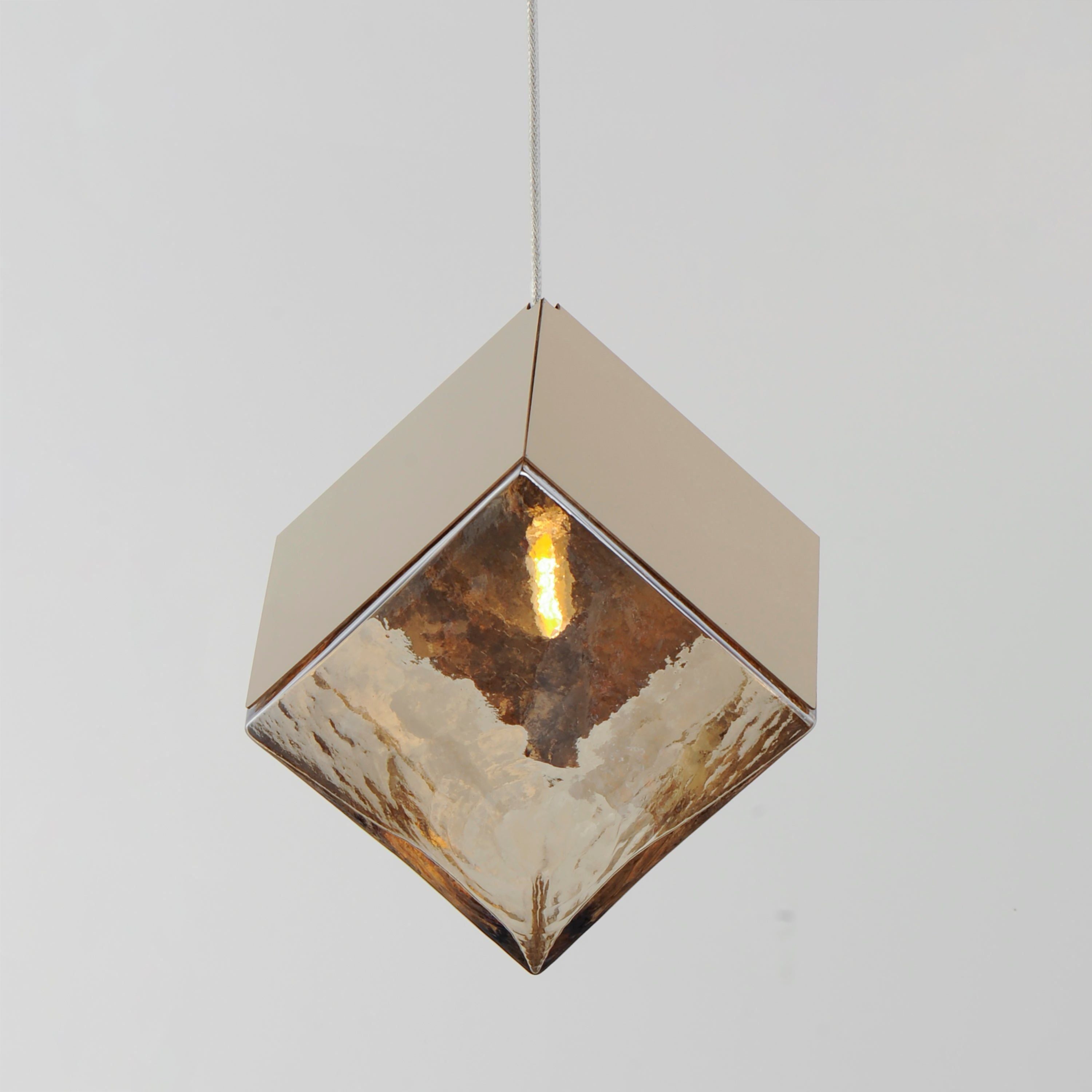 Ice Cube 1-Light LED Pendant