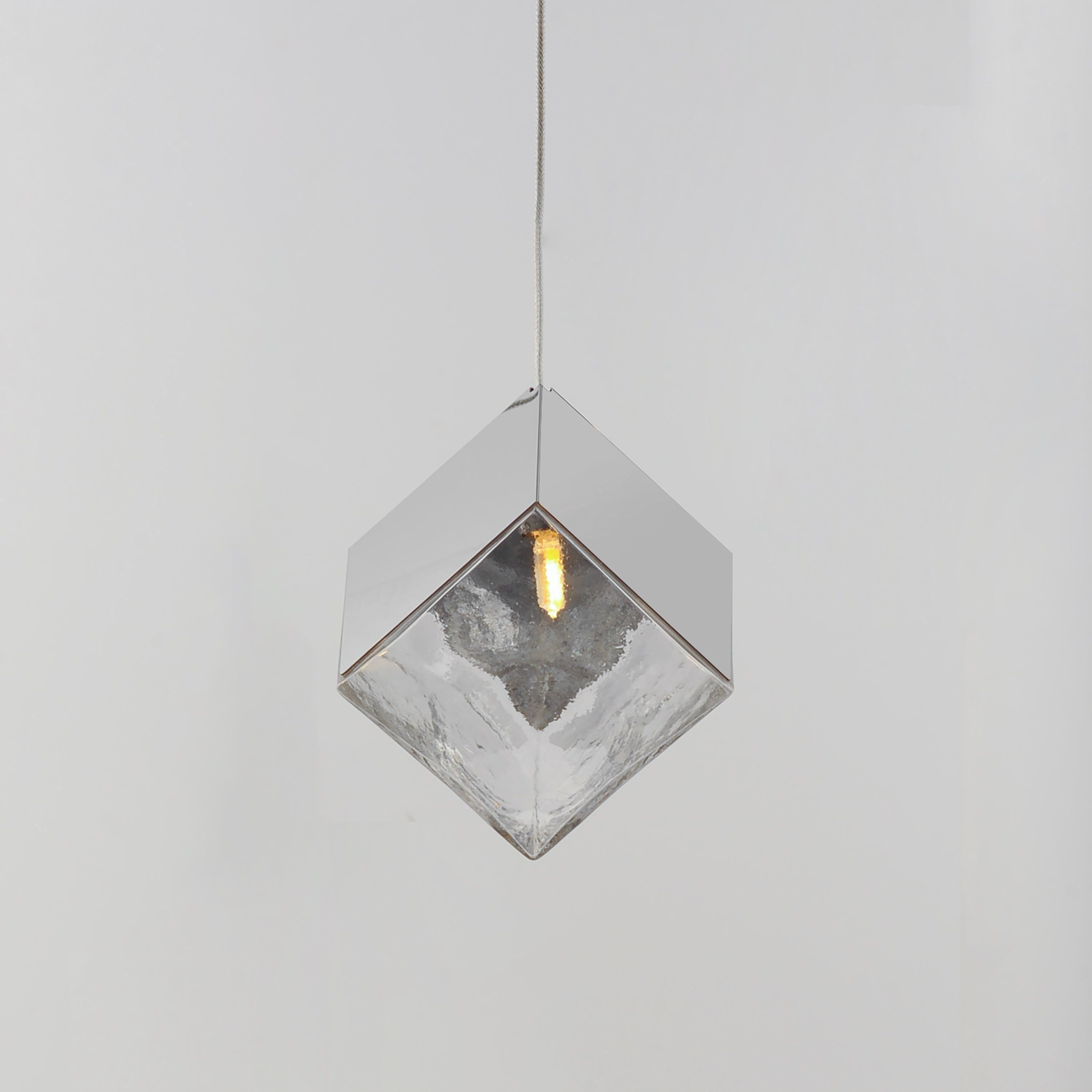 Ice Cube 1-Light LED Pendant