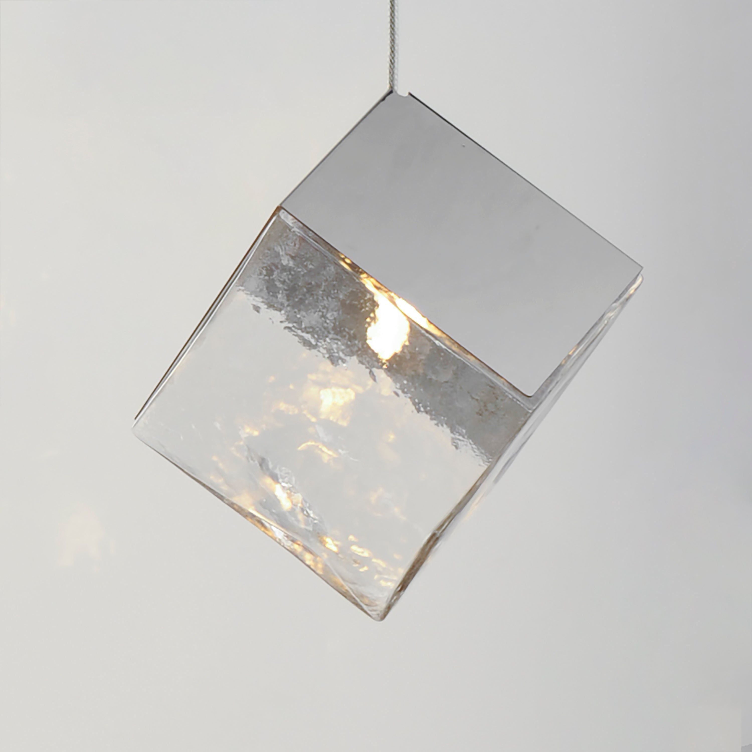 Ice Cube 1-Light LED Pendant