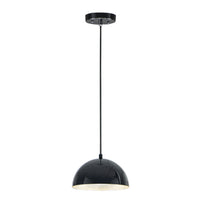 Hemisphere 1-Light 9" LED Pendant
