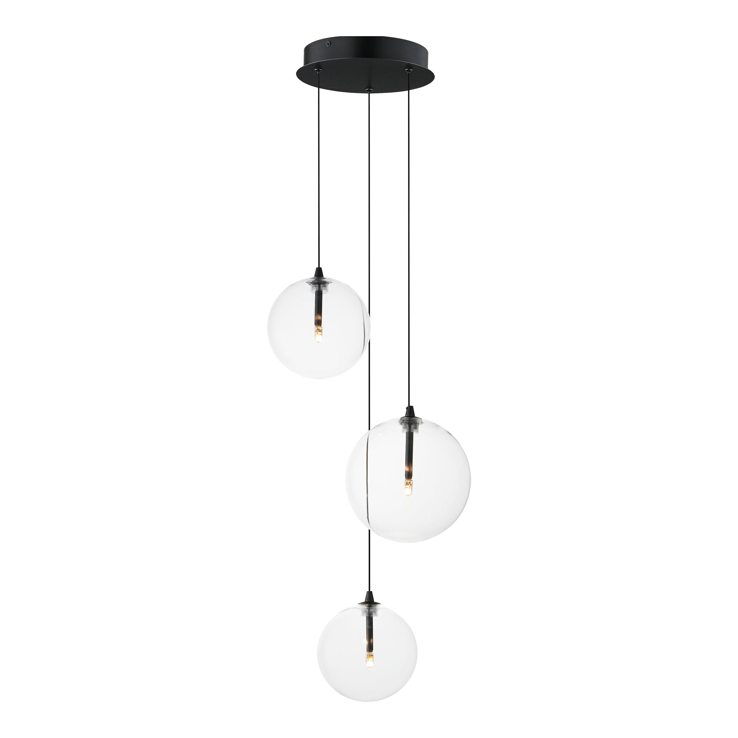 Global 3-Light LED Pendant