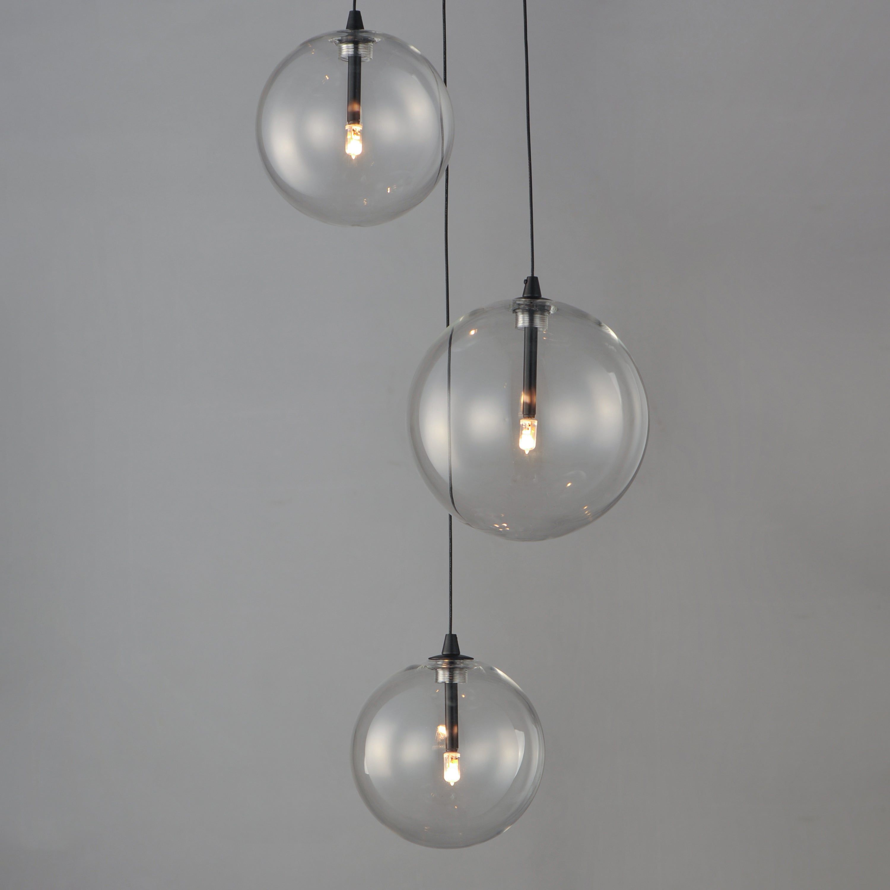 Global 3-Light LED Pendant