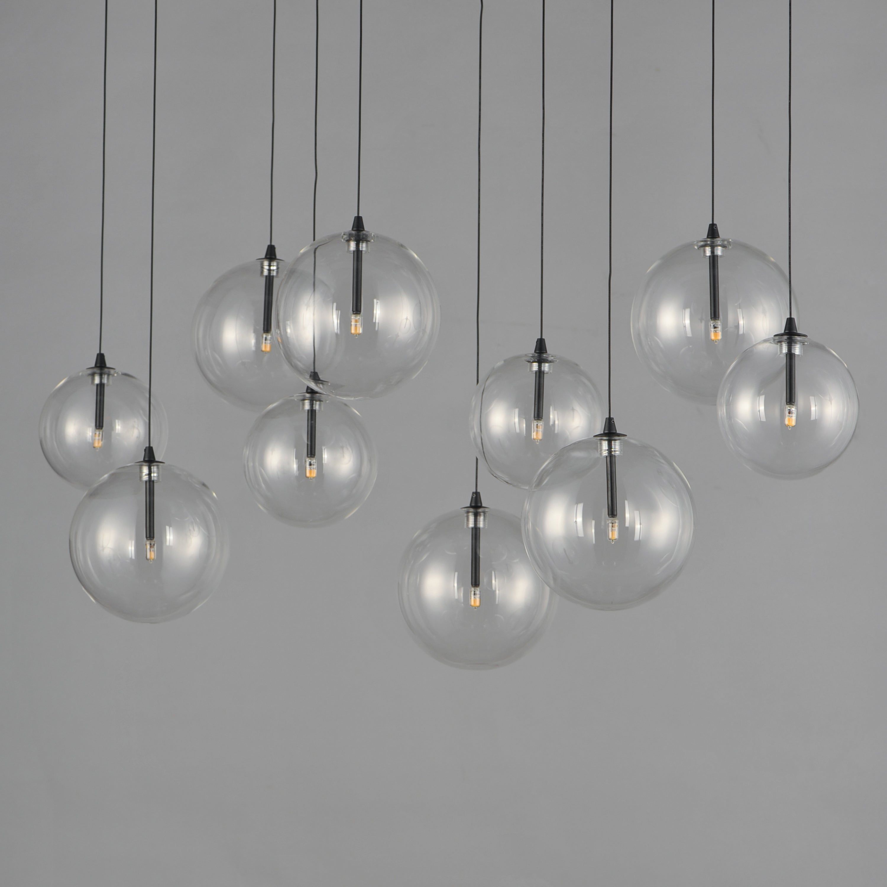 Global 10-Light LED Pendant