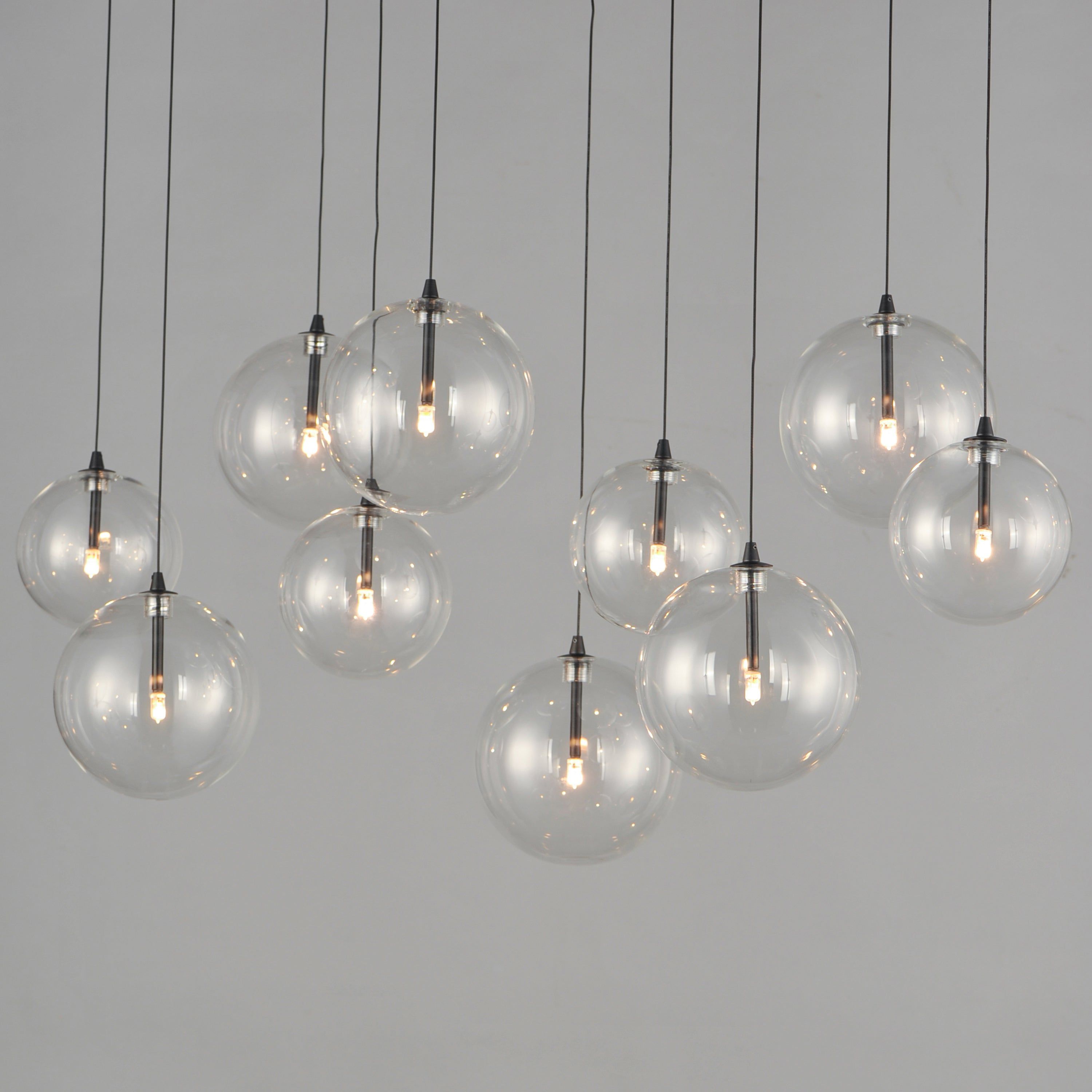 Global 10-Light LED Pendant