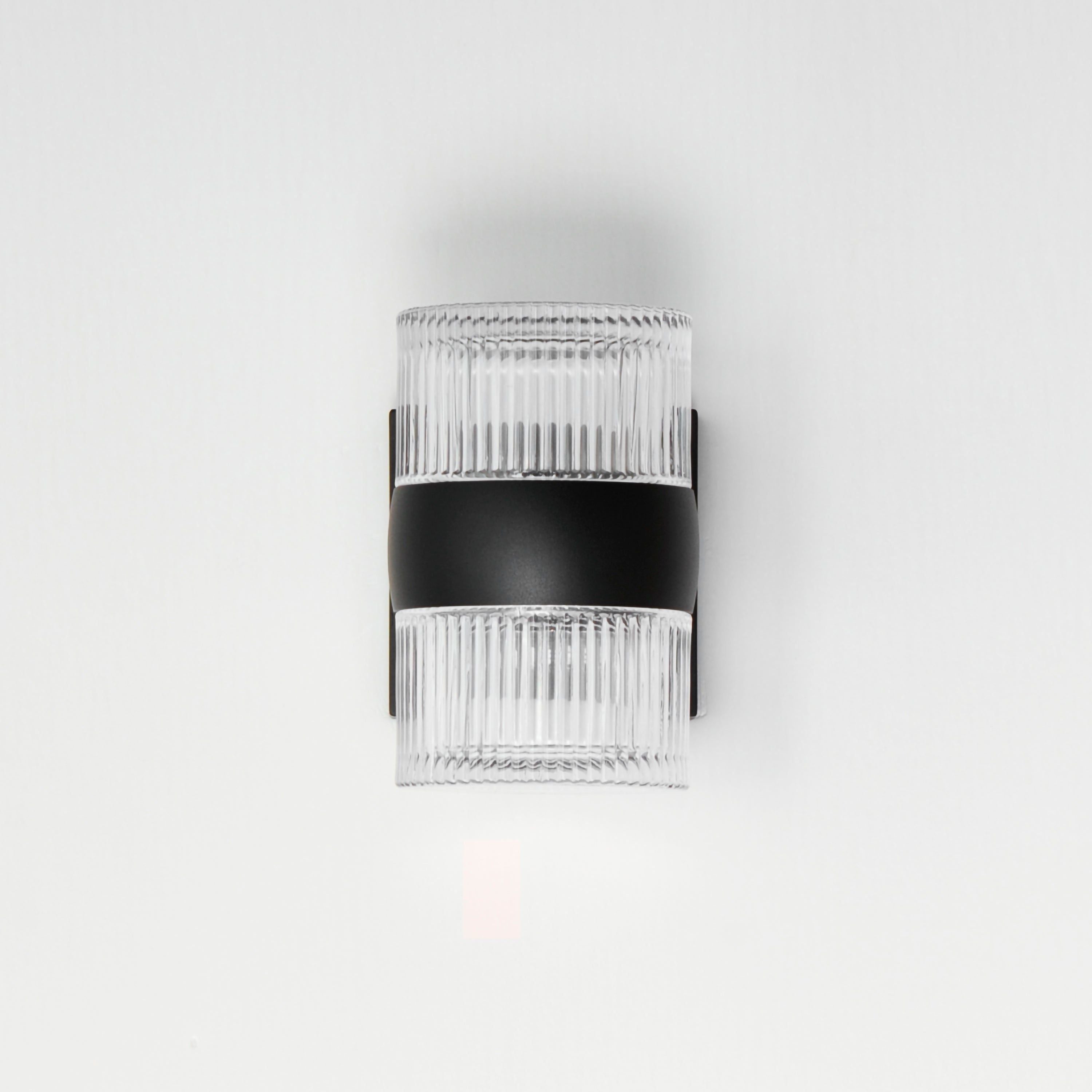 Modular 2-Light LED Outdoor Sconce