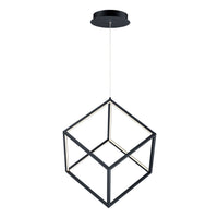 4 Square 1-Light LED Pendant