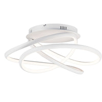 Twisted LED Flush Mount