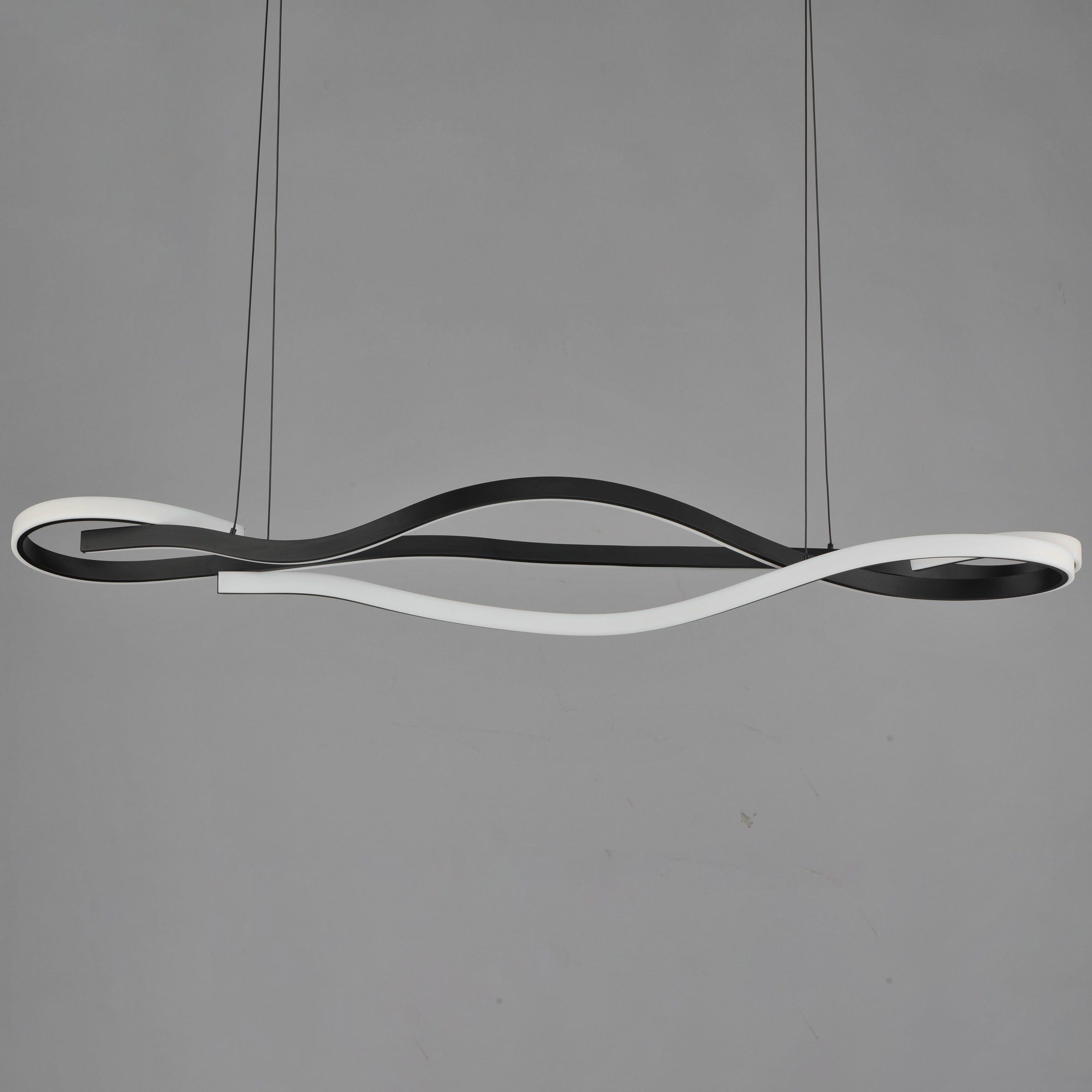 Serpentine 60" Horizontal Pendant