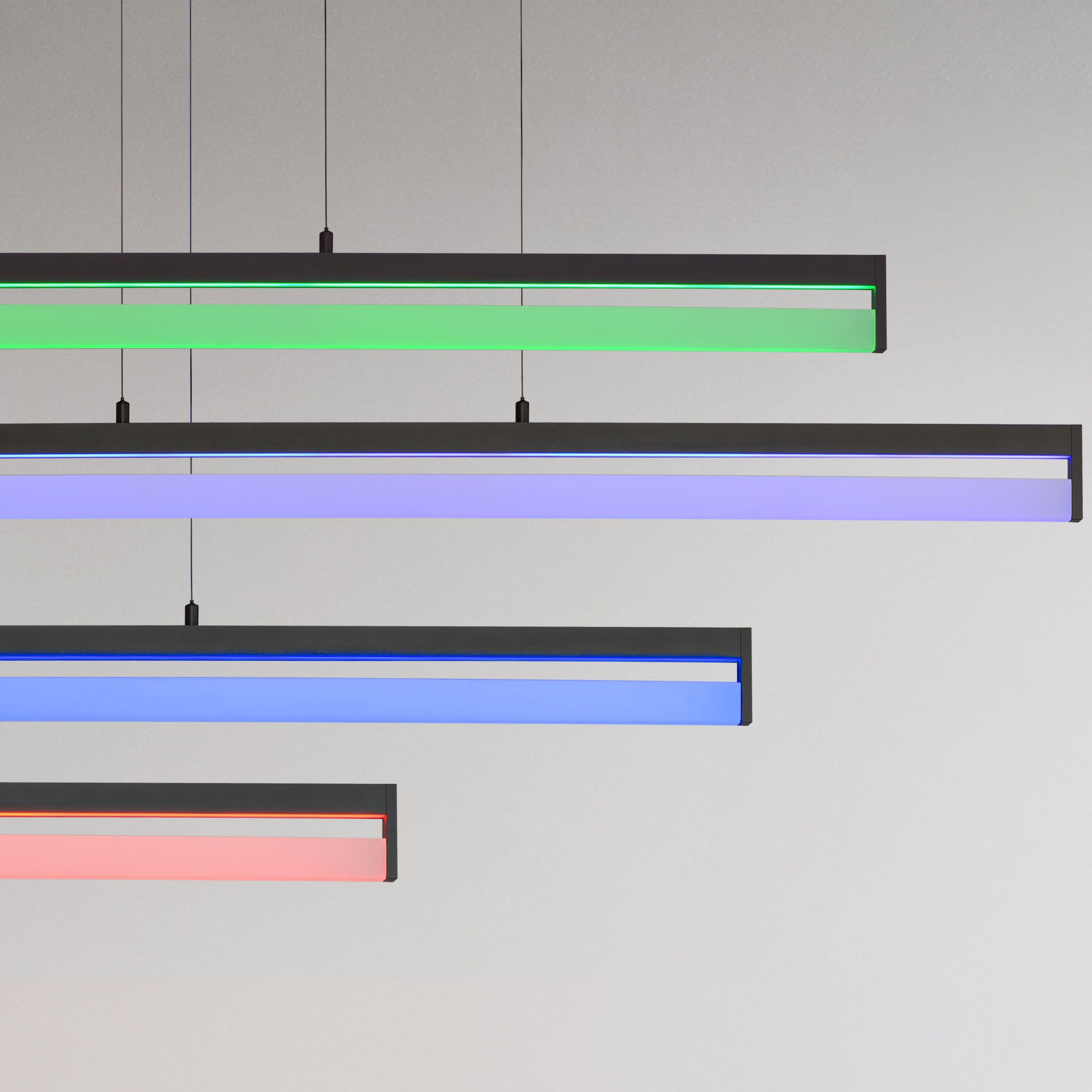 Crossbar 48" LED Pendant Wiz Color