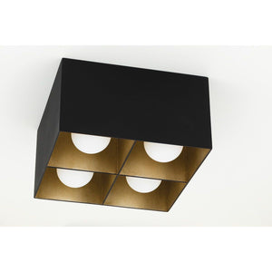 Troy - Felix 4-Light Flush Mount - Lights Canada