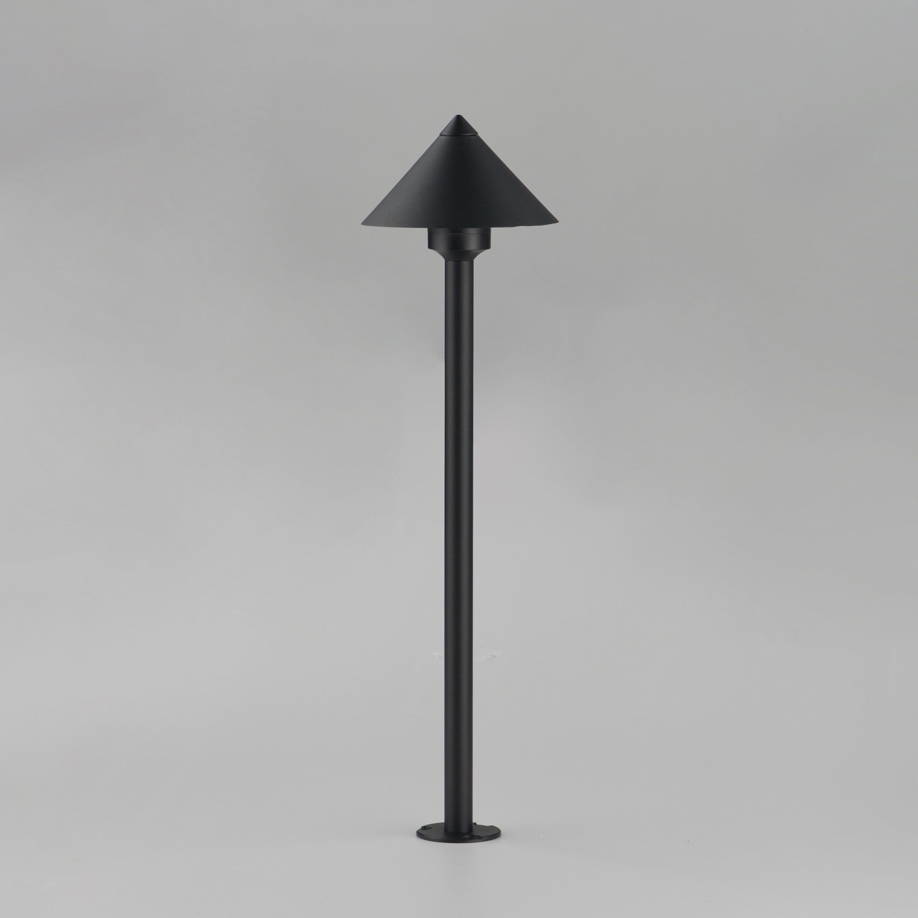 Alumilux: Landscape Cone Light with 24" Pole