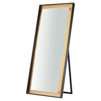 Floating 30" x 67" LED Standing Mirror