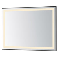 Framed 48x36 LED Mirror 3CCT