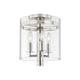 Baxter 3-Light Flush Mount