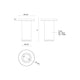 Nordic 6" (2" Dia.) LED Exterior Ceiling