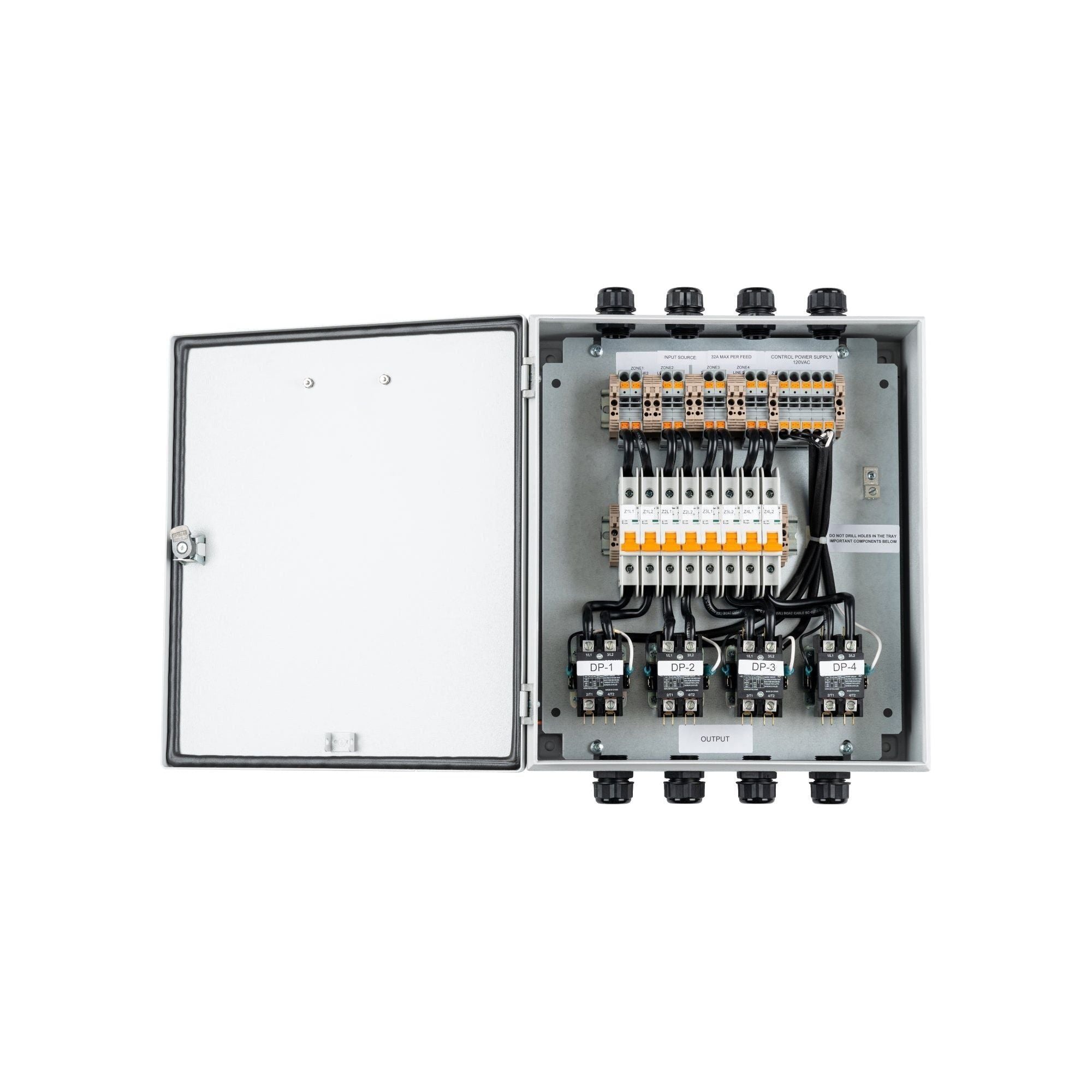 1 Zone 120V to 240V Contactor Box