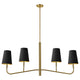 Eleanor 4-Light Horizontal Chandelier